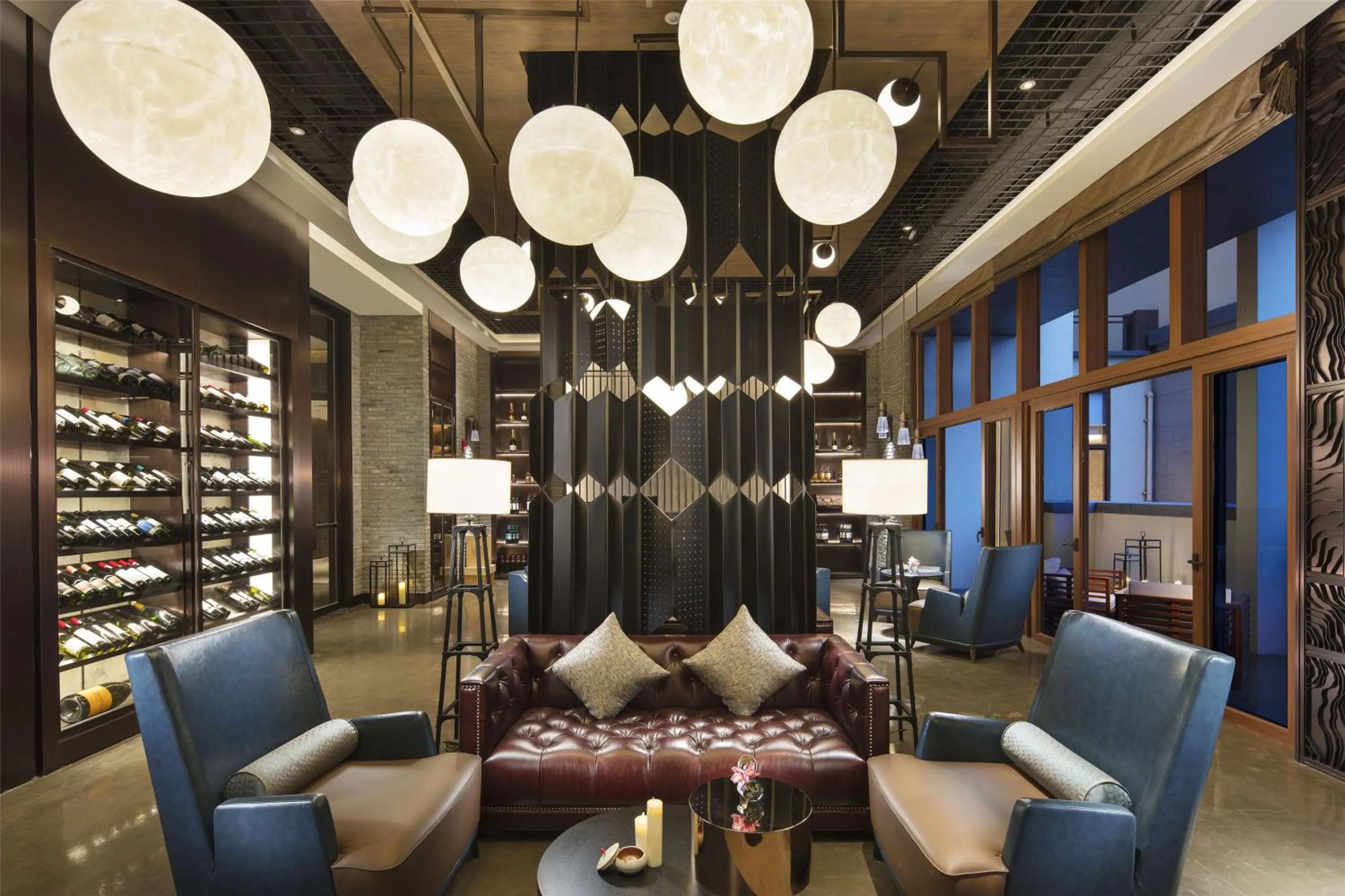 Lounge or bar in Hilton Huizhou Longmen Resort