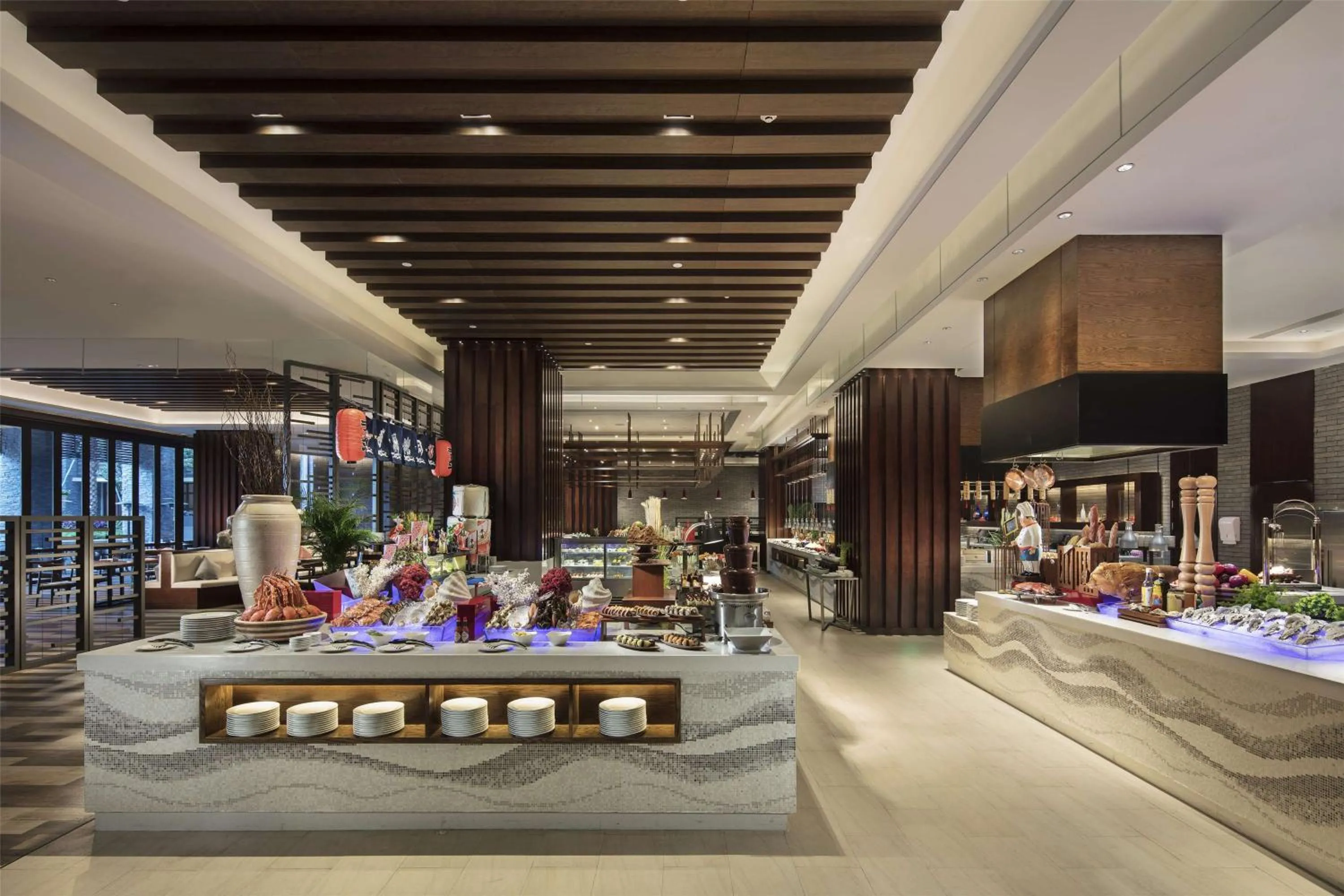 Breakfast in Hilton Huizhou Longmen Resort