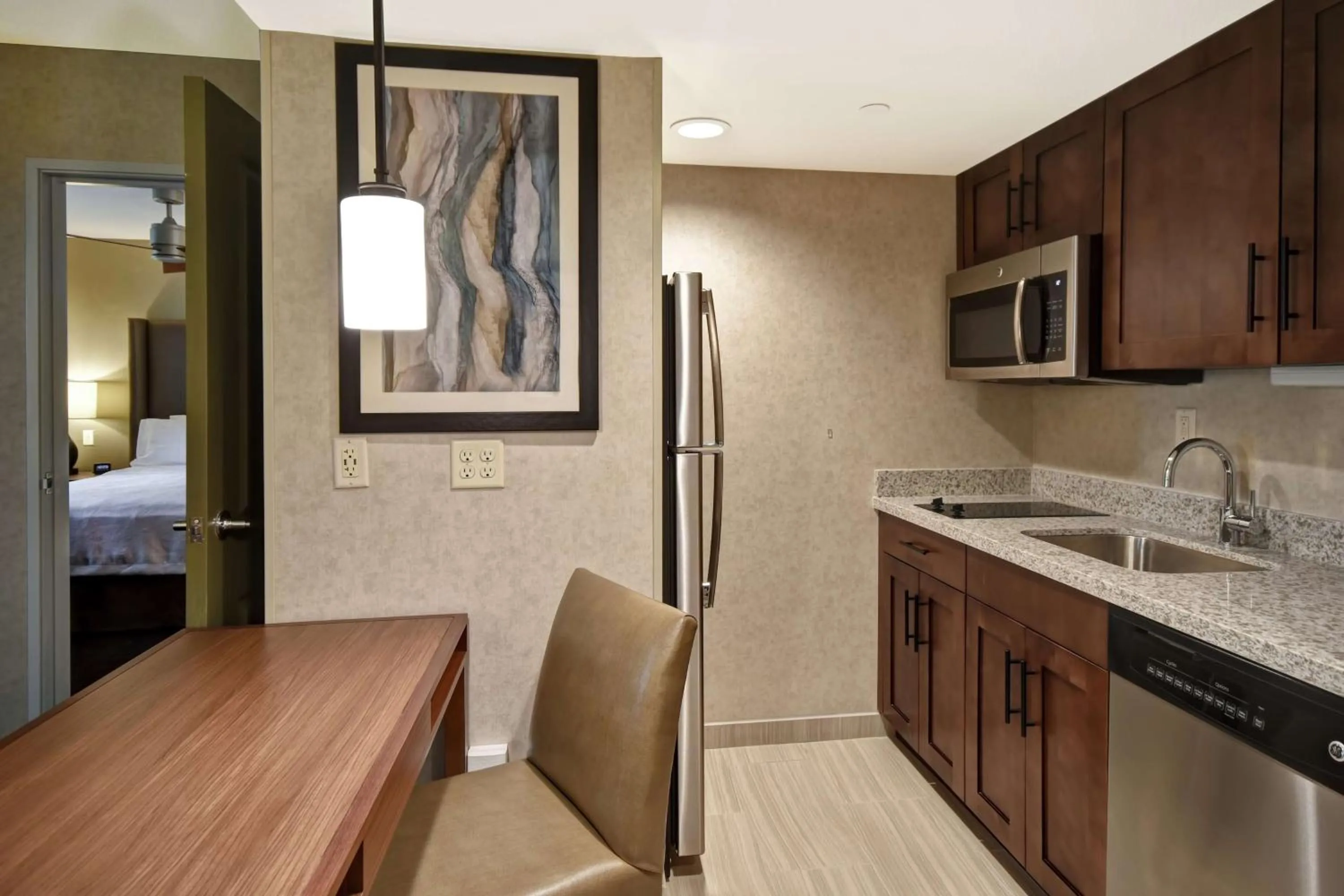 Kitchen or kitchenette in Homewood Suites by Hilton Pleasant Hill Concord