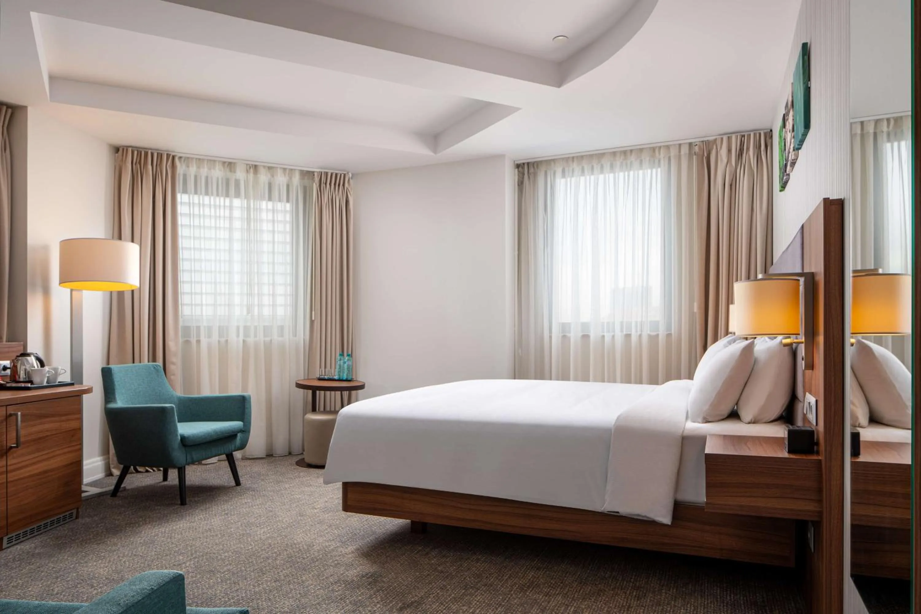 Bedroom, Bed in Hilton Garden Inn Bucharest Old Town