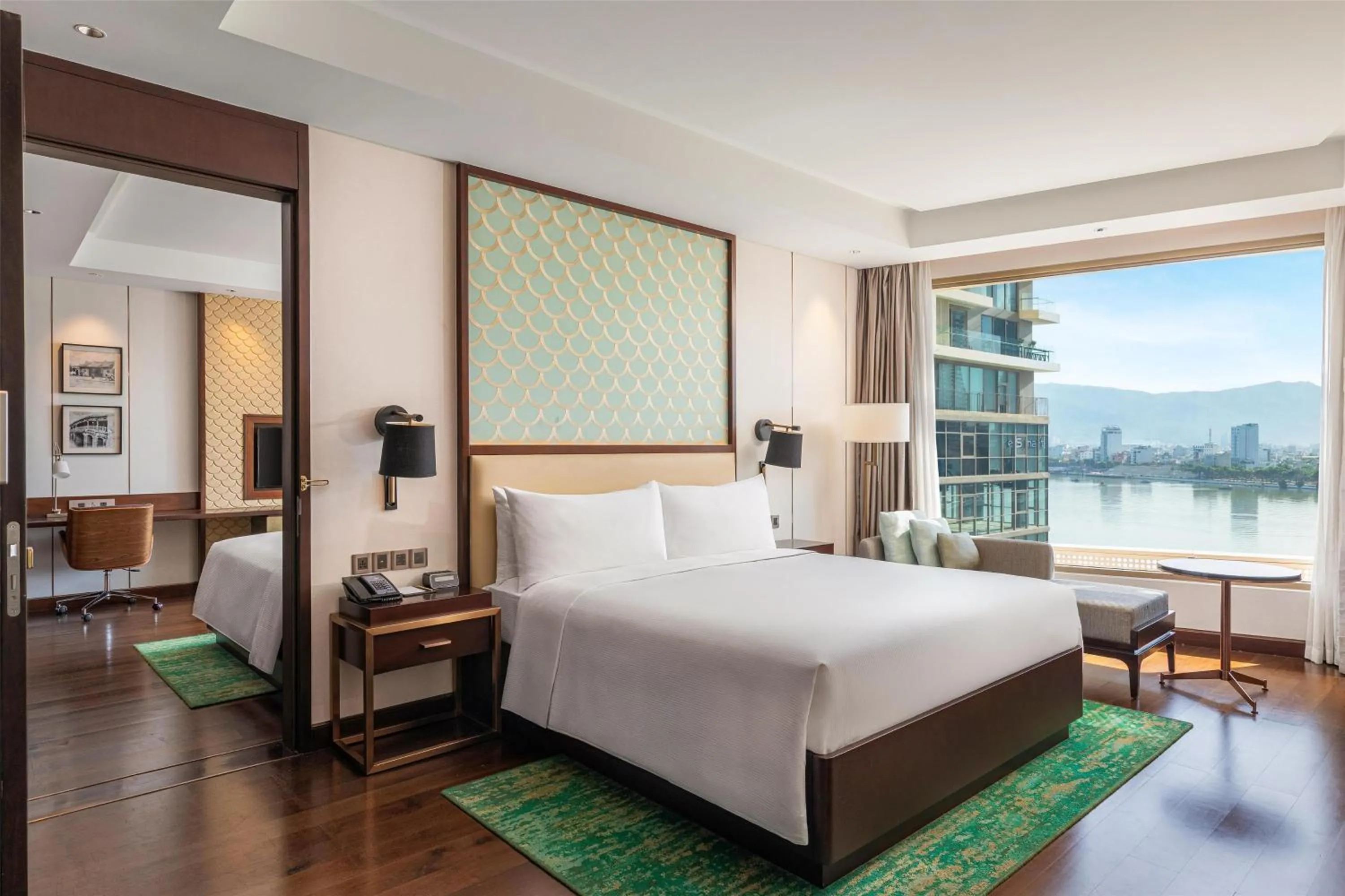 Bed in Hilton Da Nang