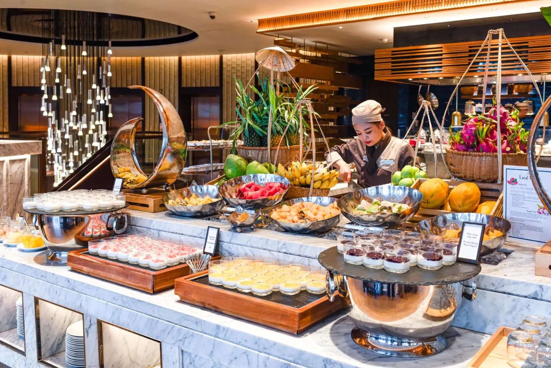 Food and drinks in Hilton Da Nang