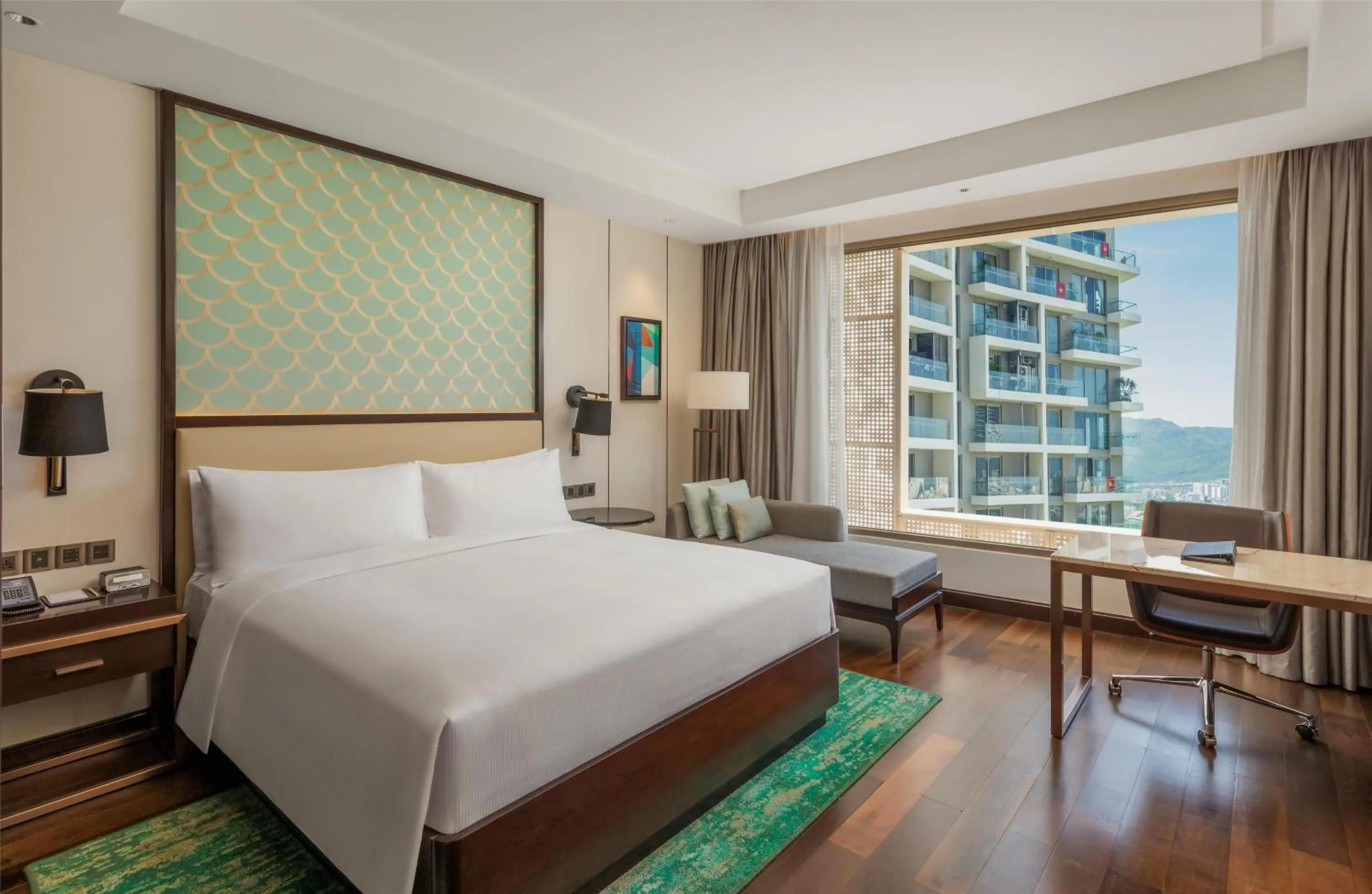 Bed in Hilton Da Nang