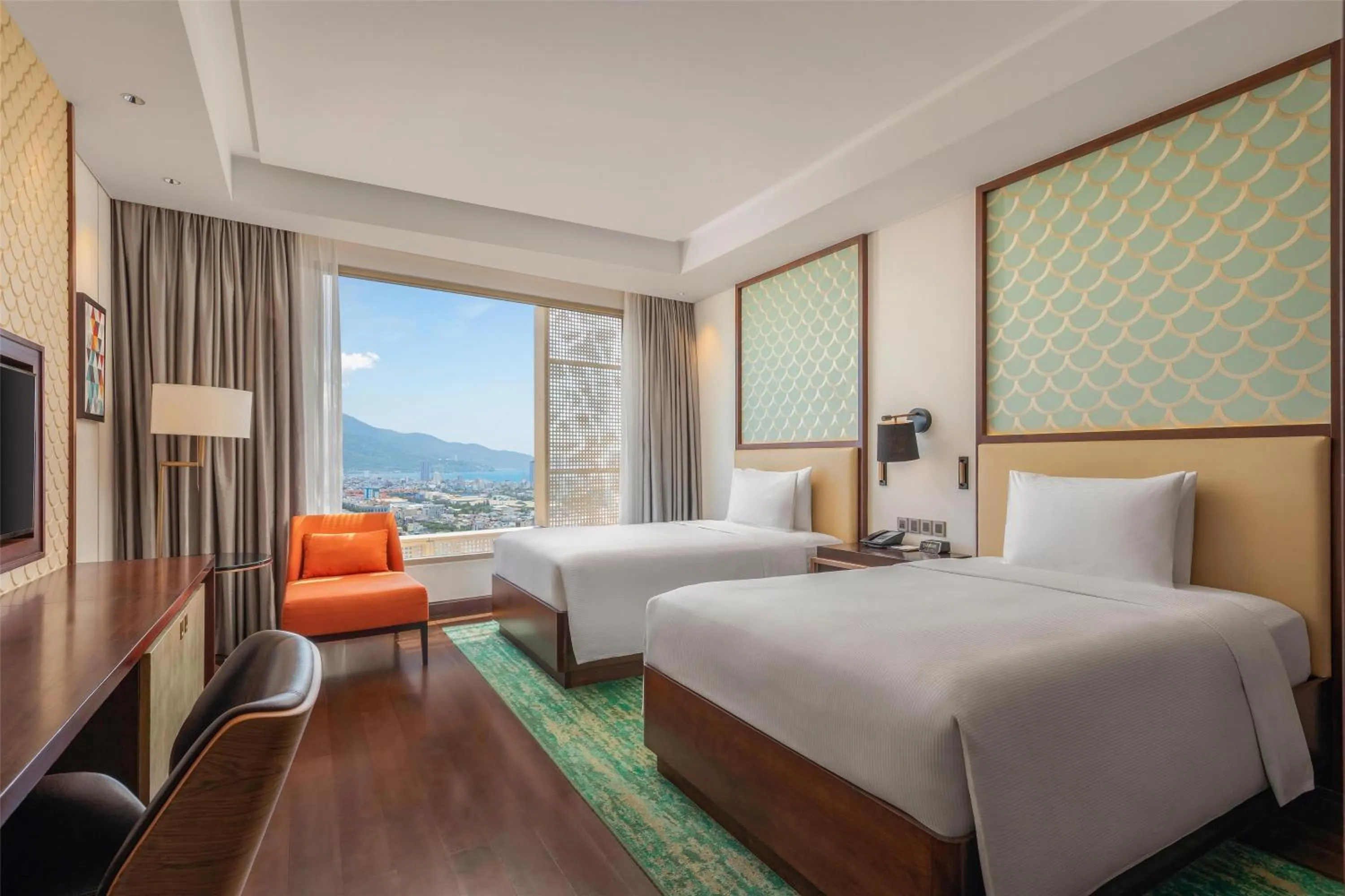 Bed in Hilton Da Nang