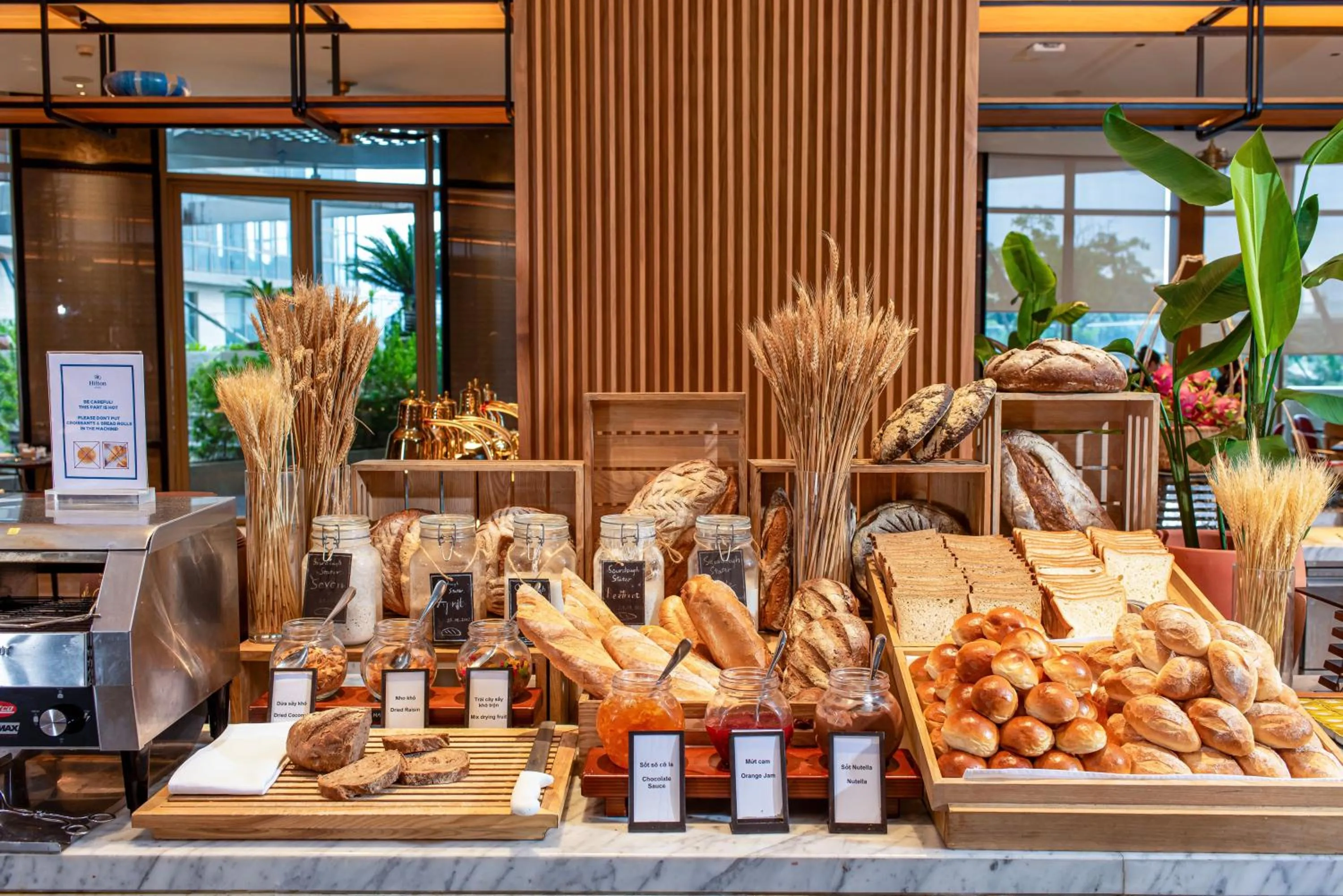 Breakfast in Hilton Da Nang