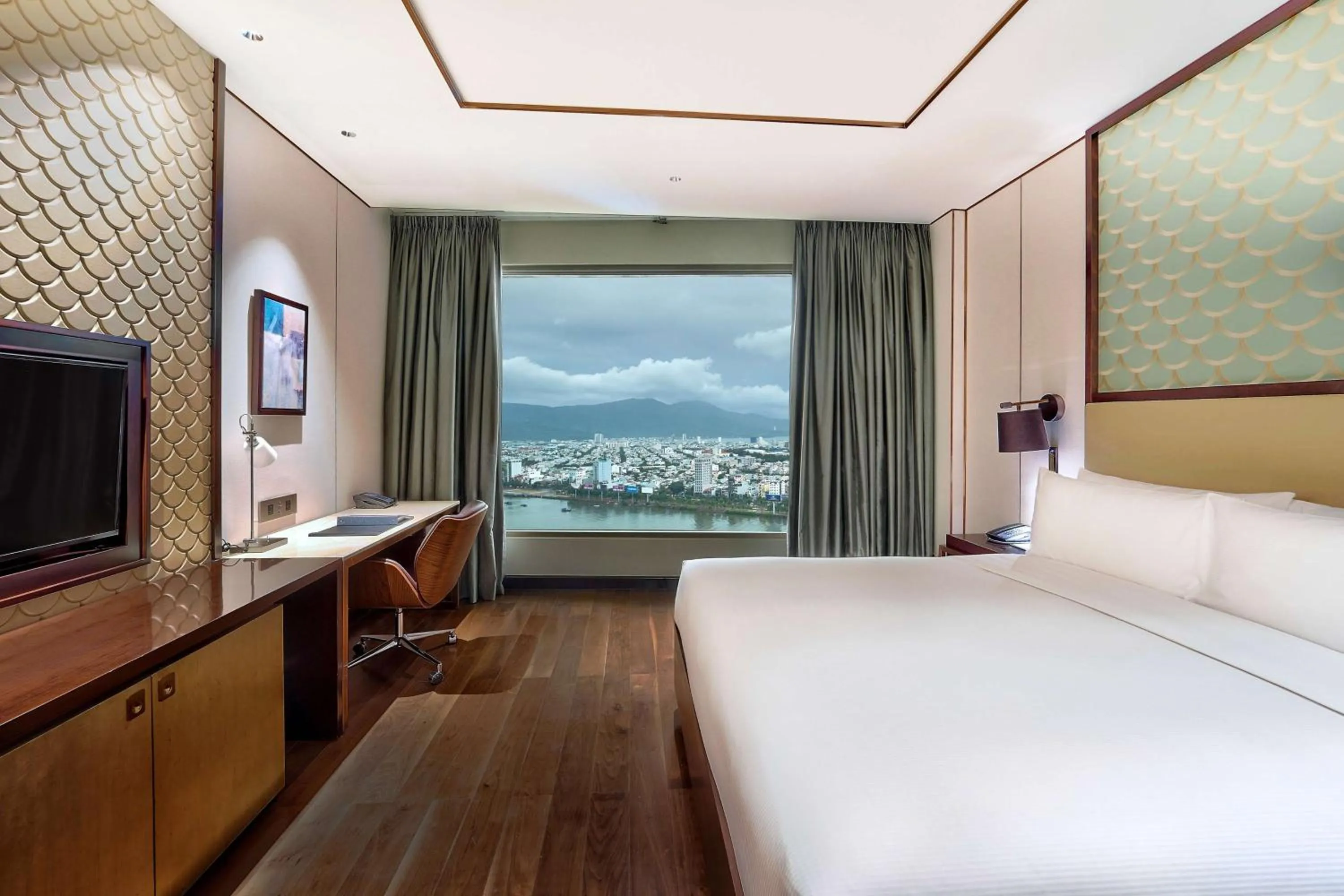 Bed in Hilton Da Nang