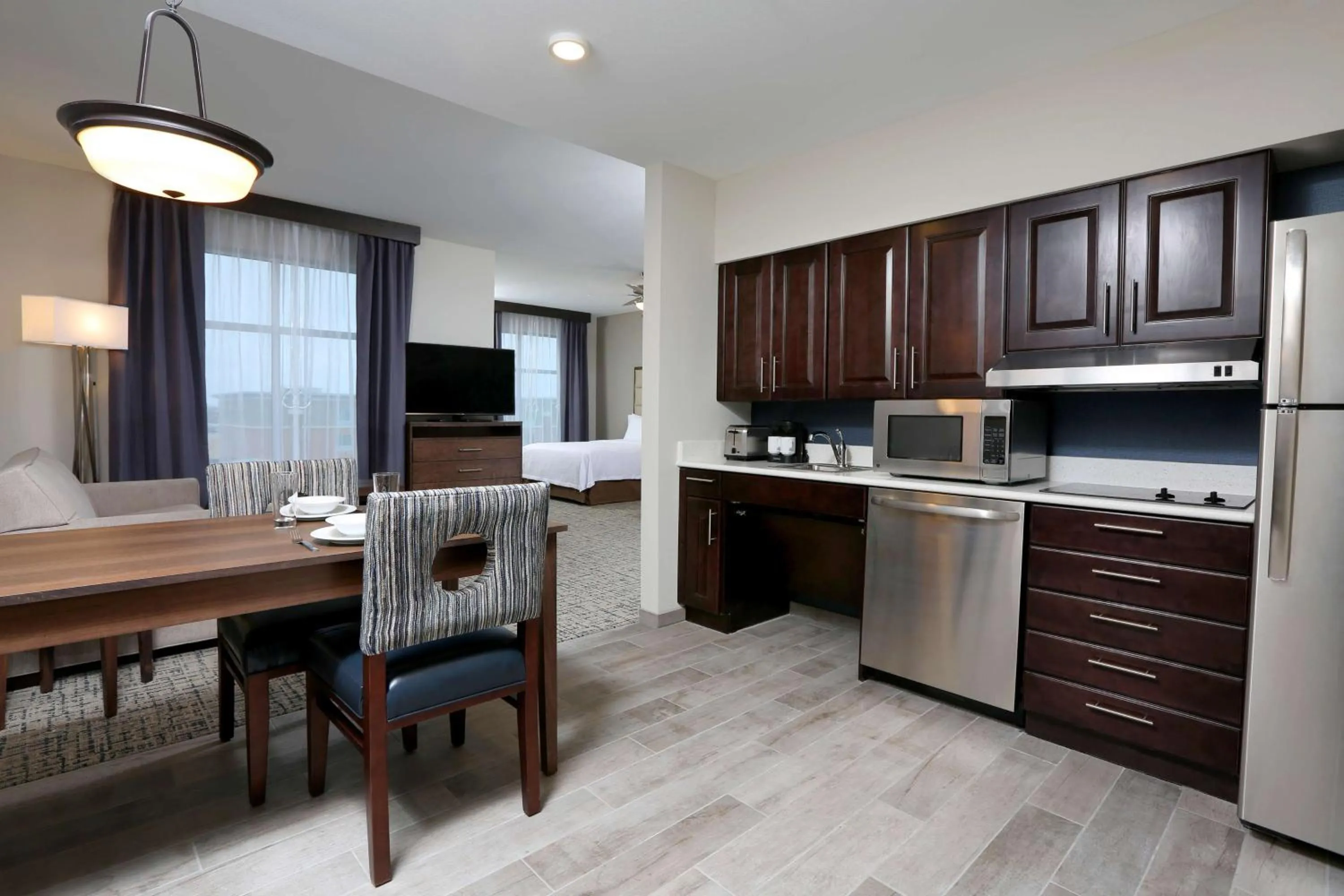 Bedroom in Homewood Suites By Hilton West Fargo/Sanford Medical Center