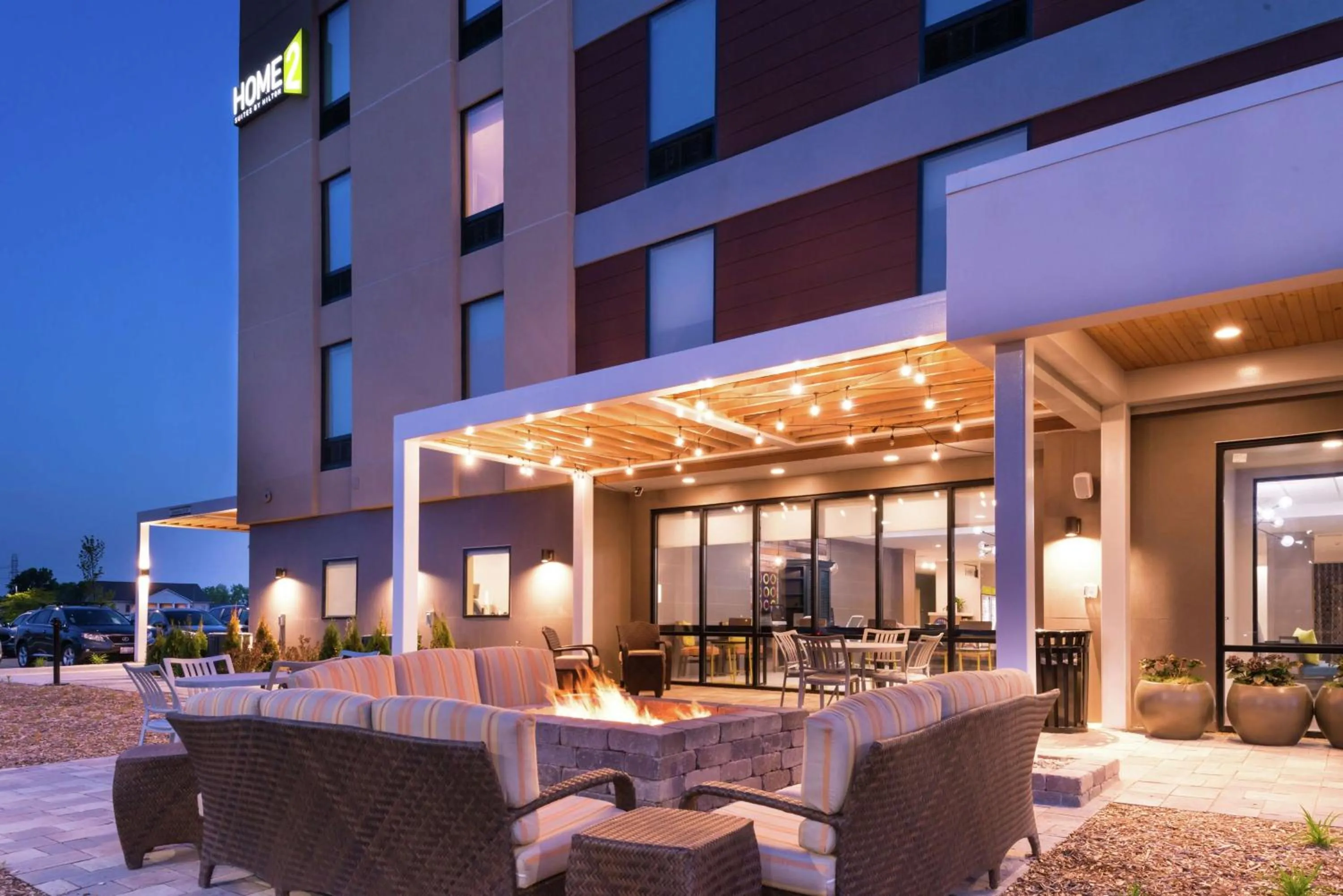 Patio in Home2 Suites By Hilton Merrillville