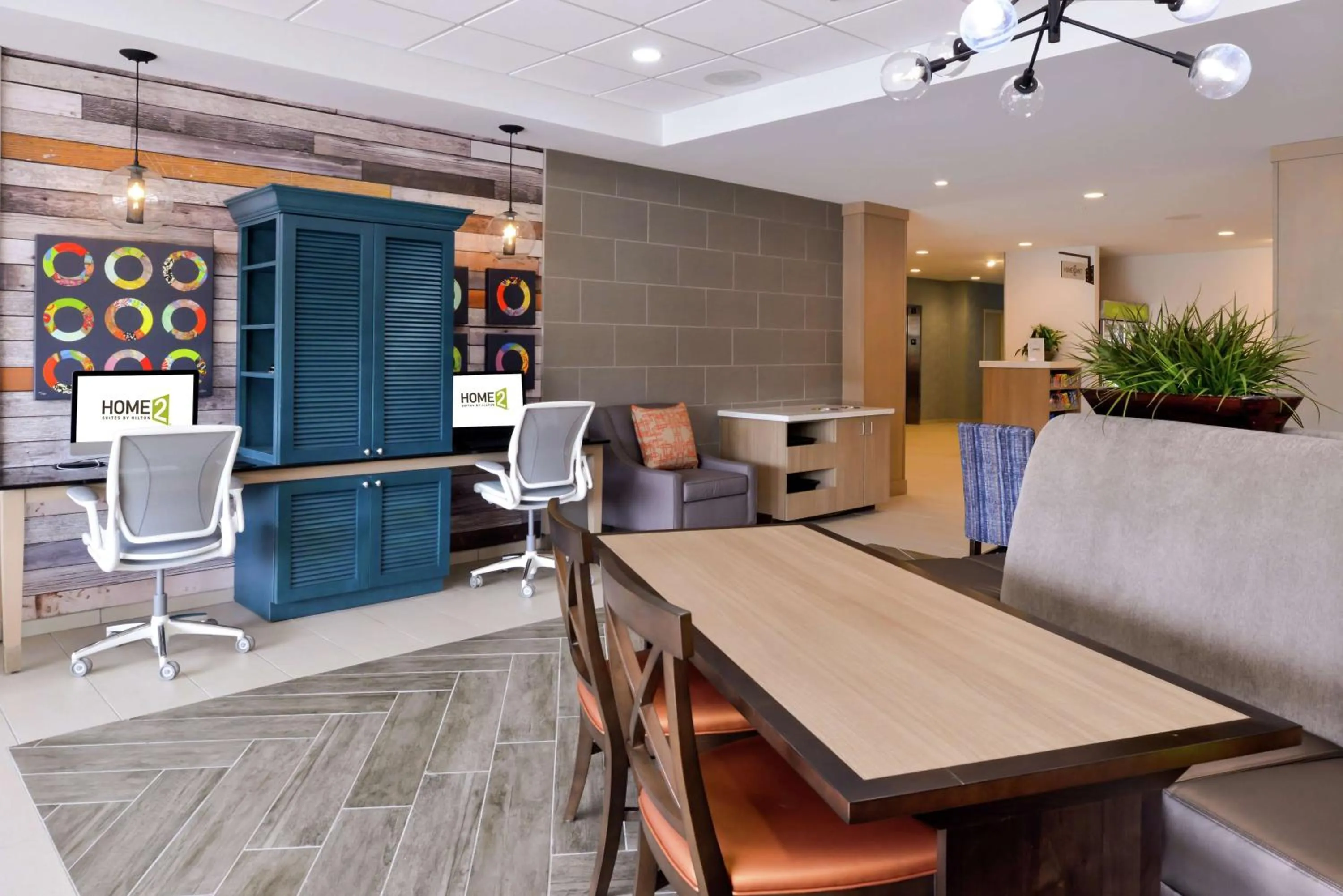 Lobby or reception in Home2 Suites By Hilton Merrillville