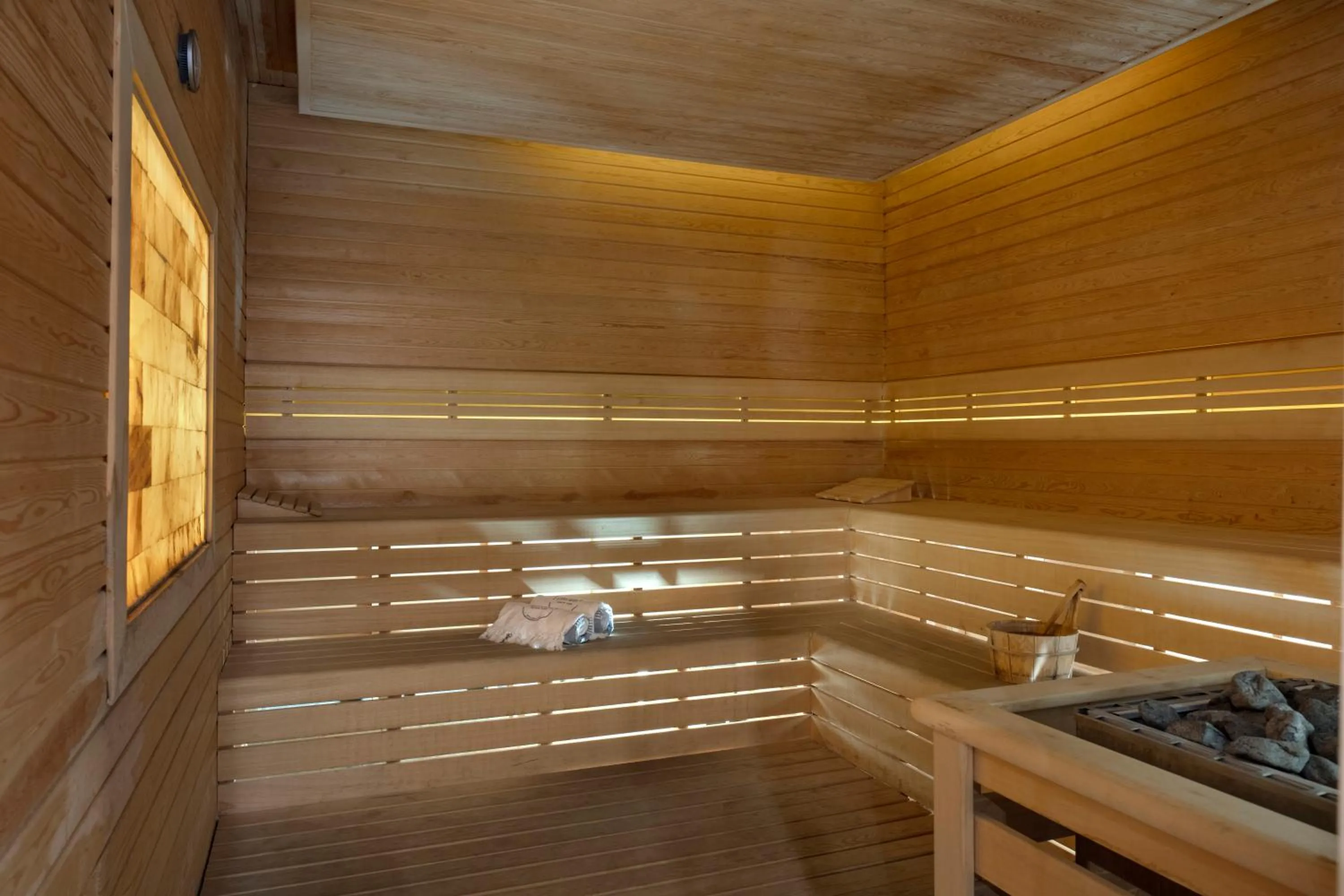 Sauna in Hilton Istanbul Bakirkoy