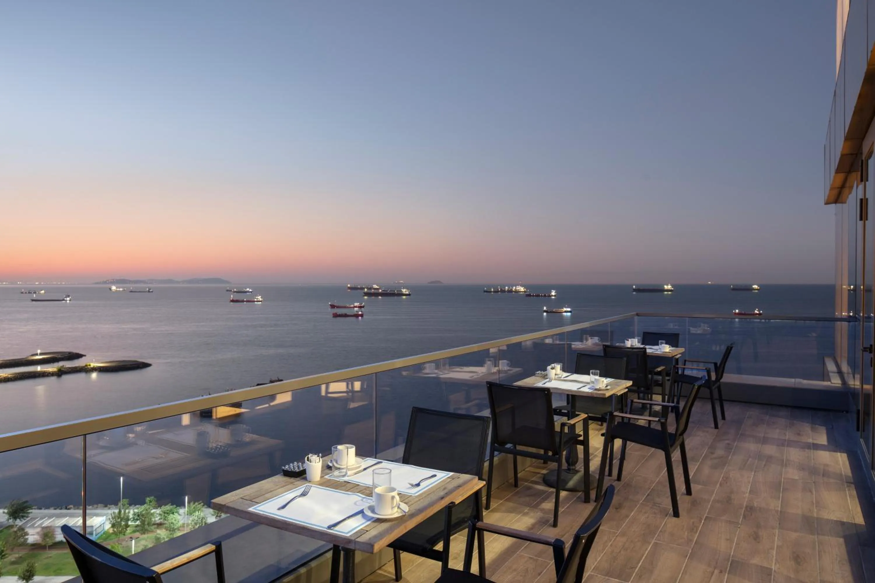 Balcony/Terrace in Hilton Istanbul Bakirkoy