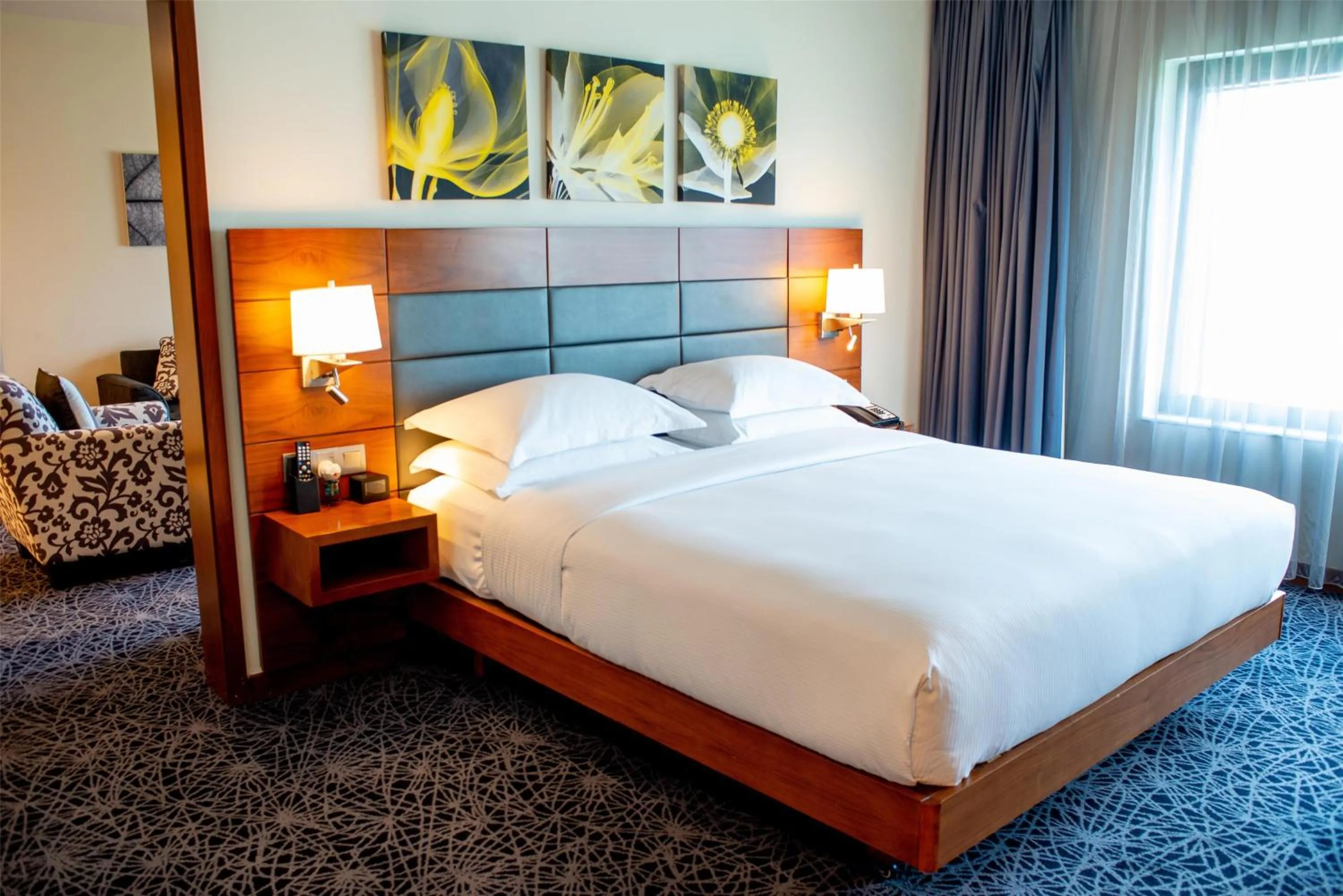 Bed in Hilton Garden Inn Nairobi Airport