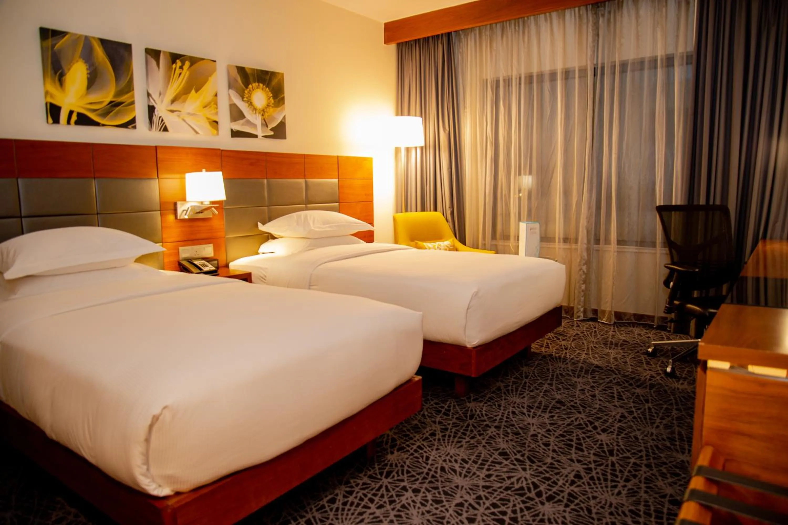 Bedroom, Bed in Hilton Garden Inn Nairobi Airport