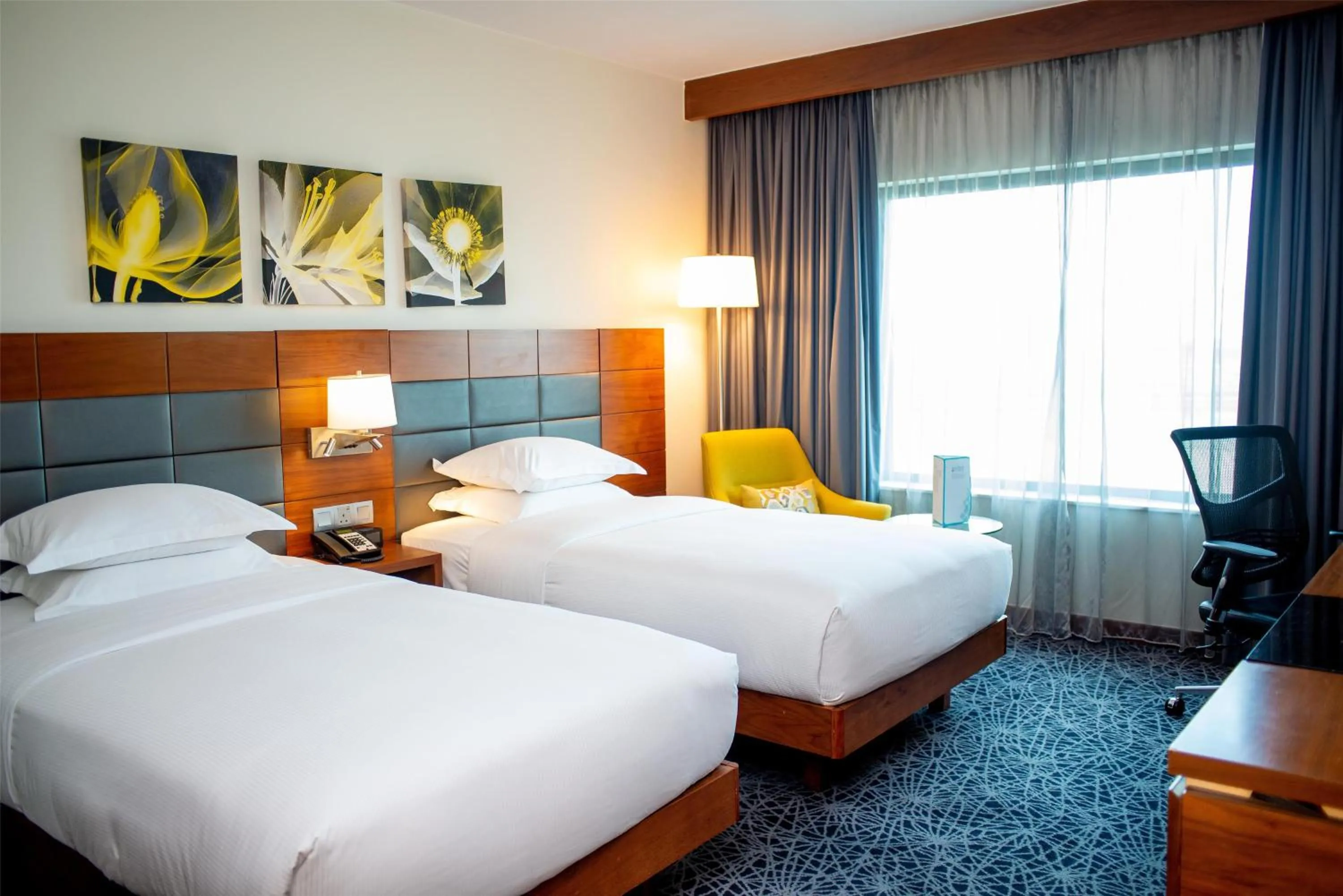 Bed in Hilton Garden Inn Nairobi Airport