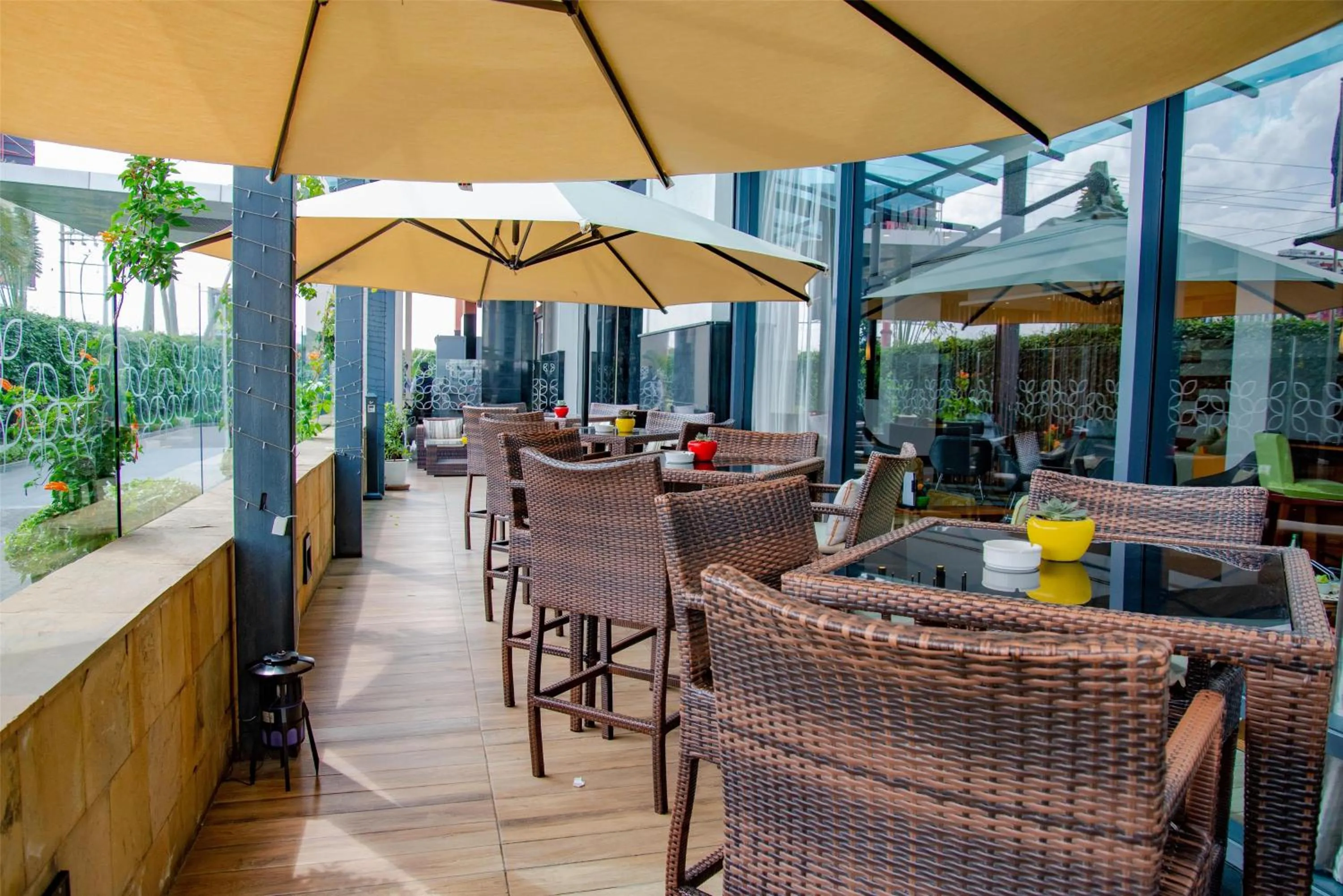Patio in Hilton Garden Inn Nairobi Airport