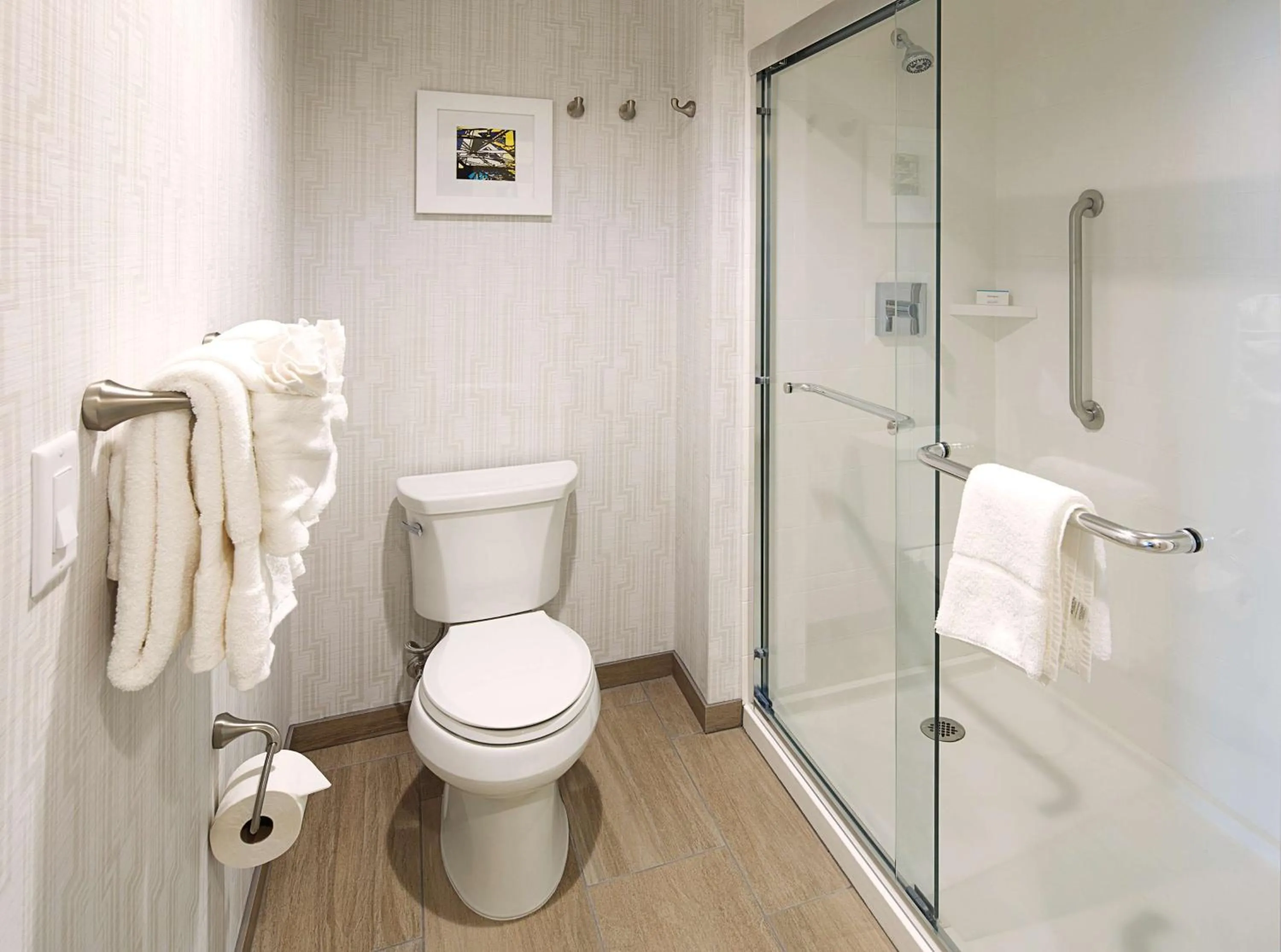 Bathroom in Hampton Inn & Suites Sacramento at CSUS