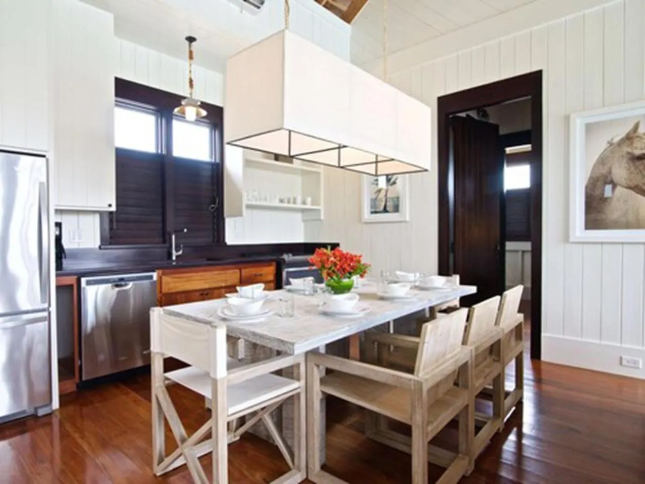 kitchen in Mahogany Bay Resort and Beach Club, Curio Collection