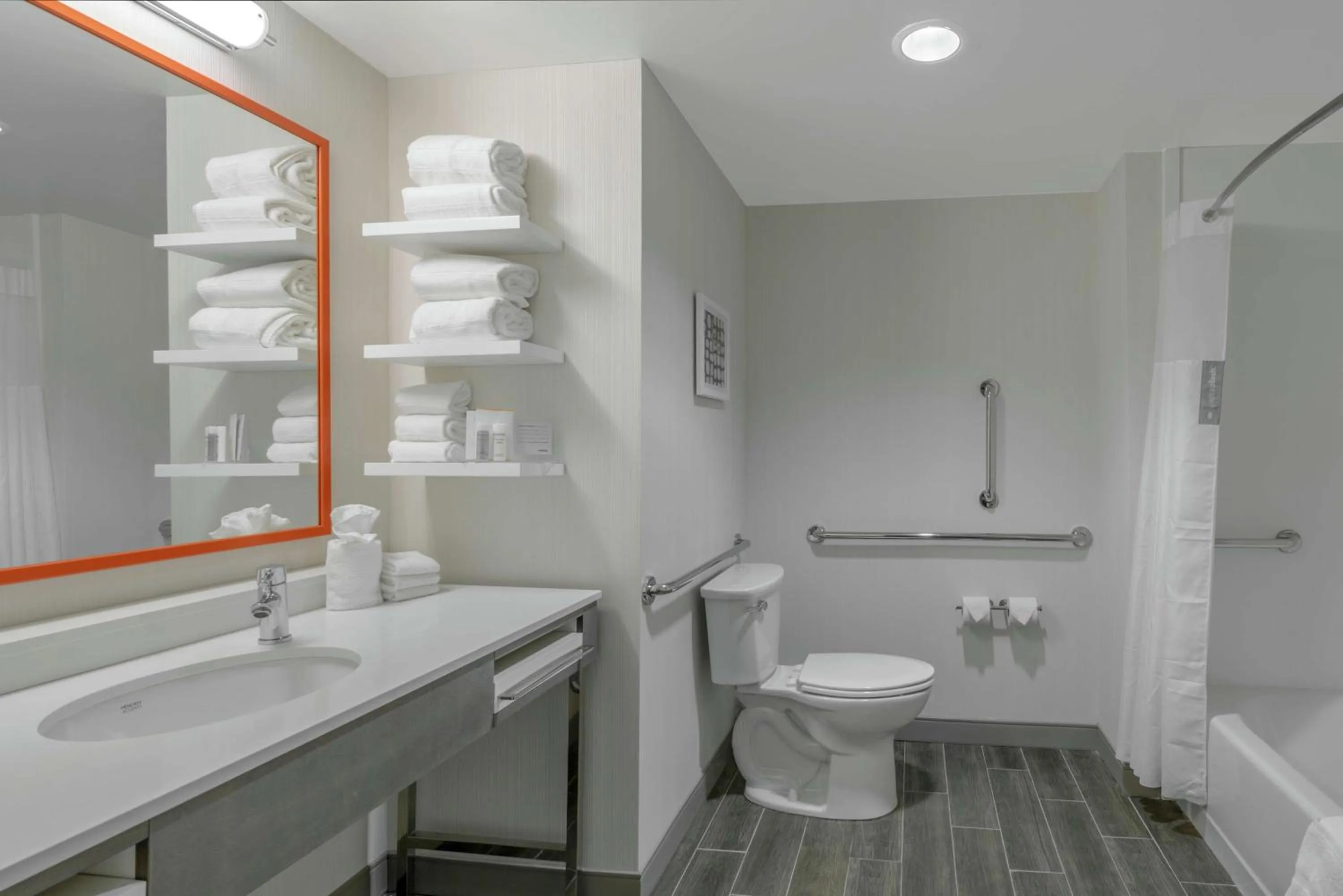 Bathroom in Hampton Inn & Suites Glenarden/Washington DC