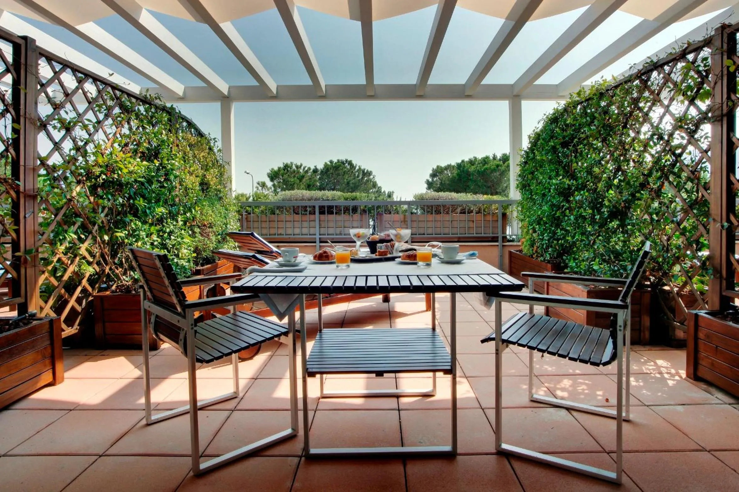 Balcony/Terrace in Cocca Hotel Royal Thai Spa