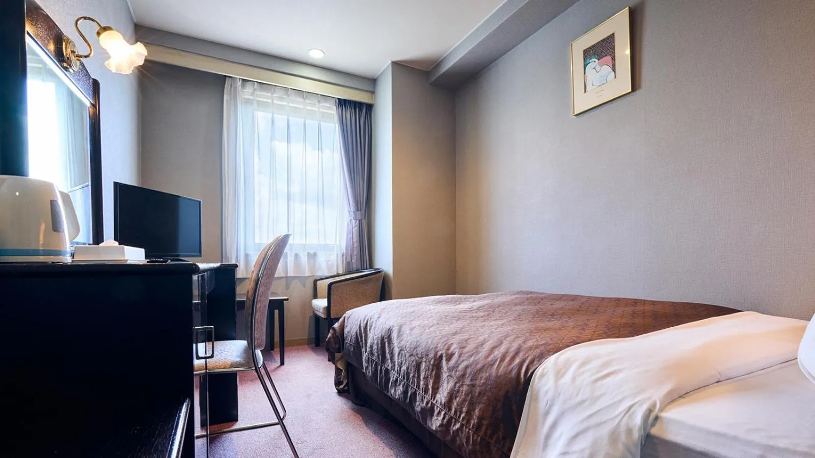 Photo of the whole room, Bed in Hotel Satsukien