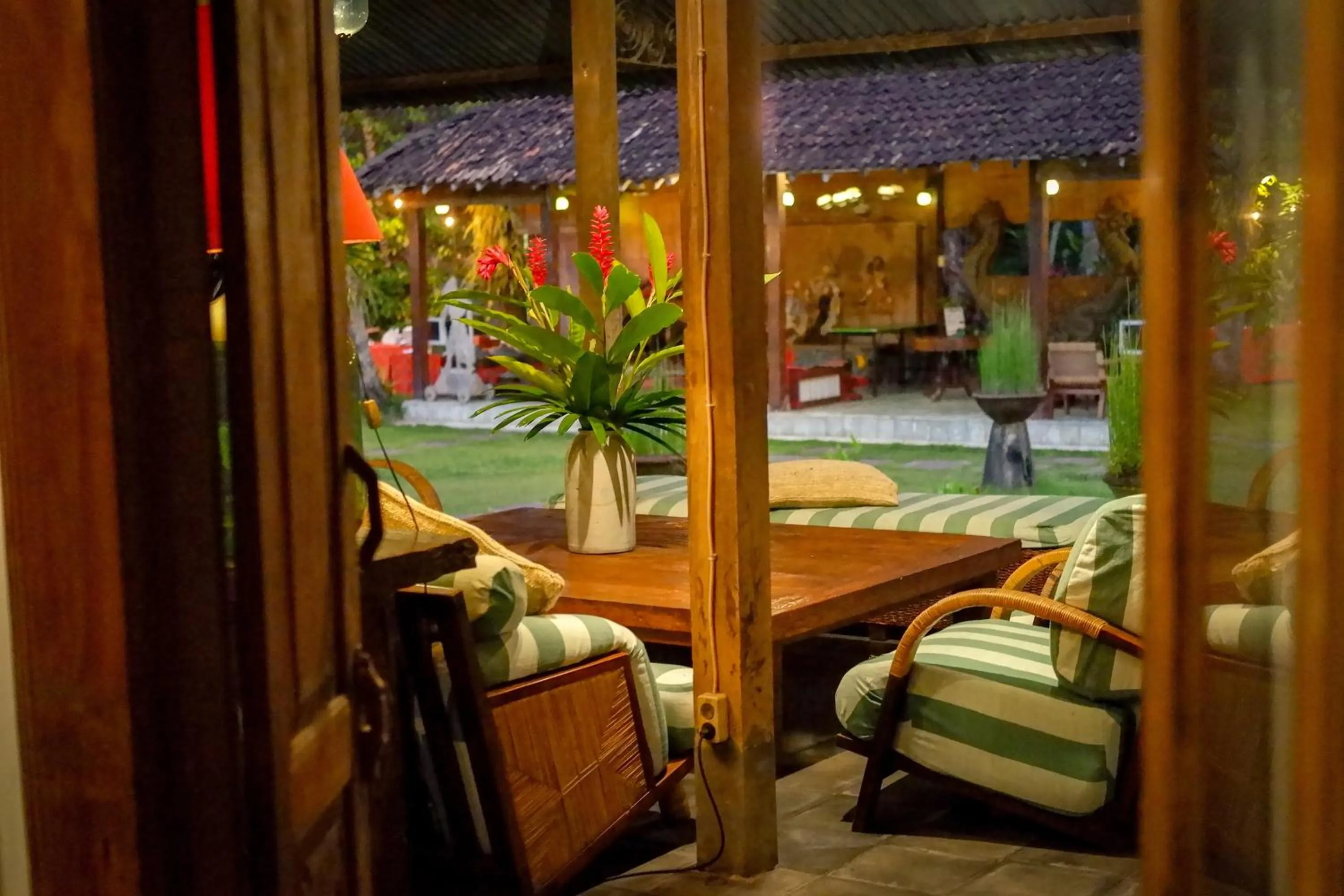 Balcony/Terrace in D'omah Yogya Hotel