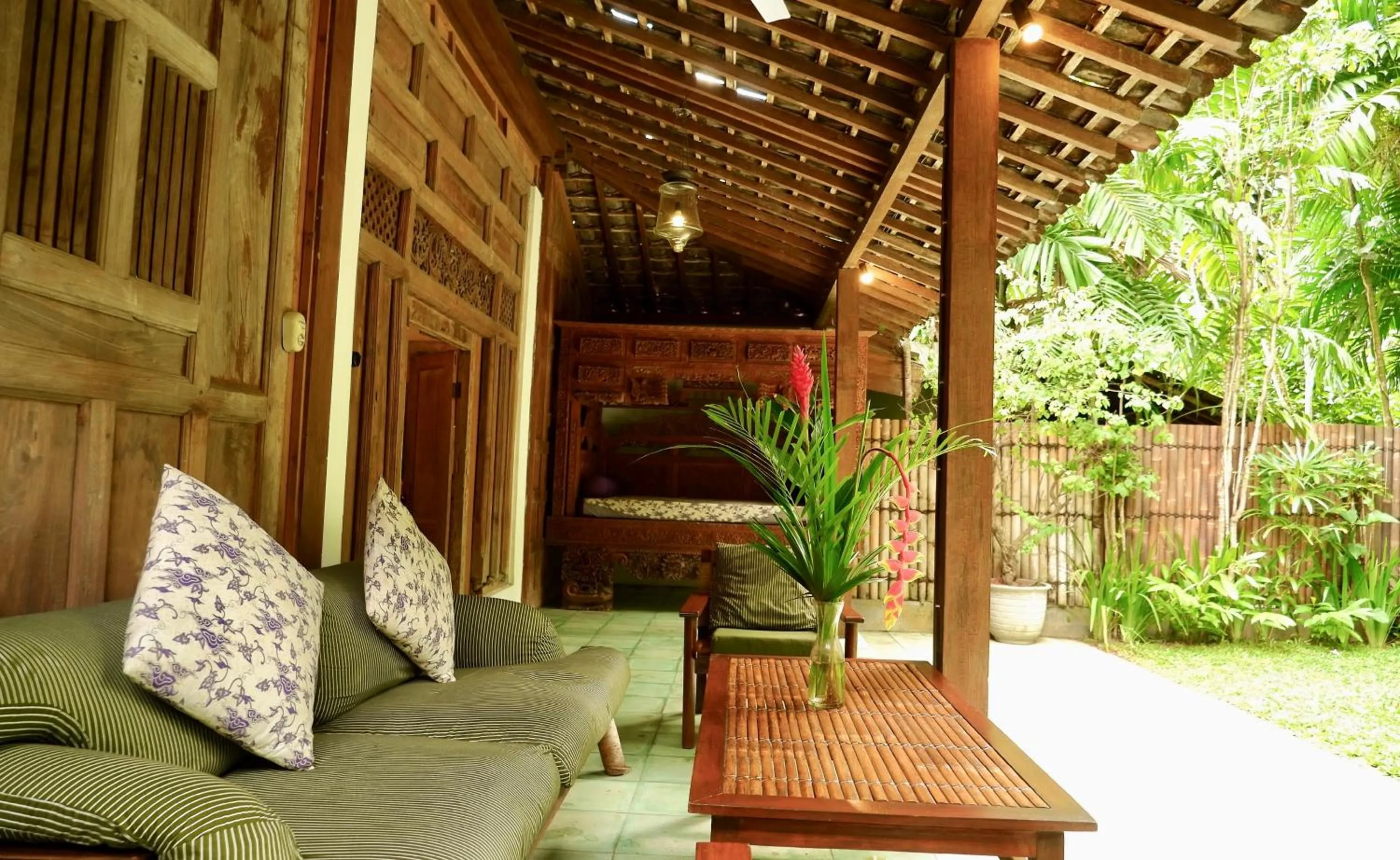 Balcony/Terrace in D'omah Yogya Hotel