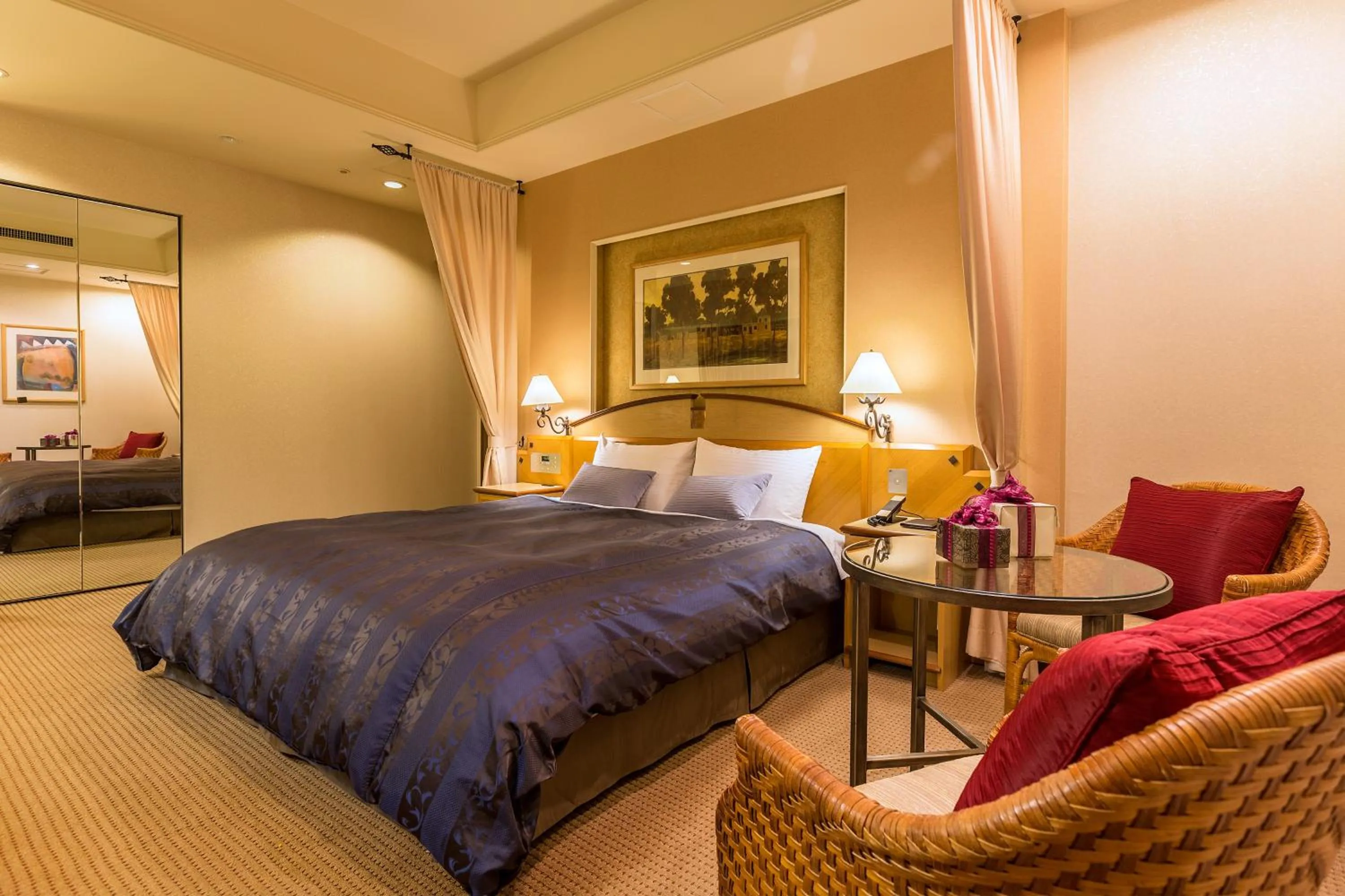 Photo of the whole room, Bed in Hotel Resol Sapporo Nakajima Koen