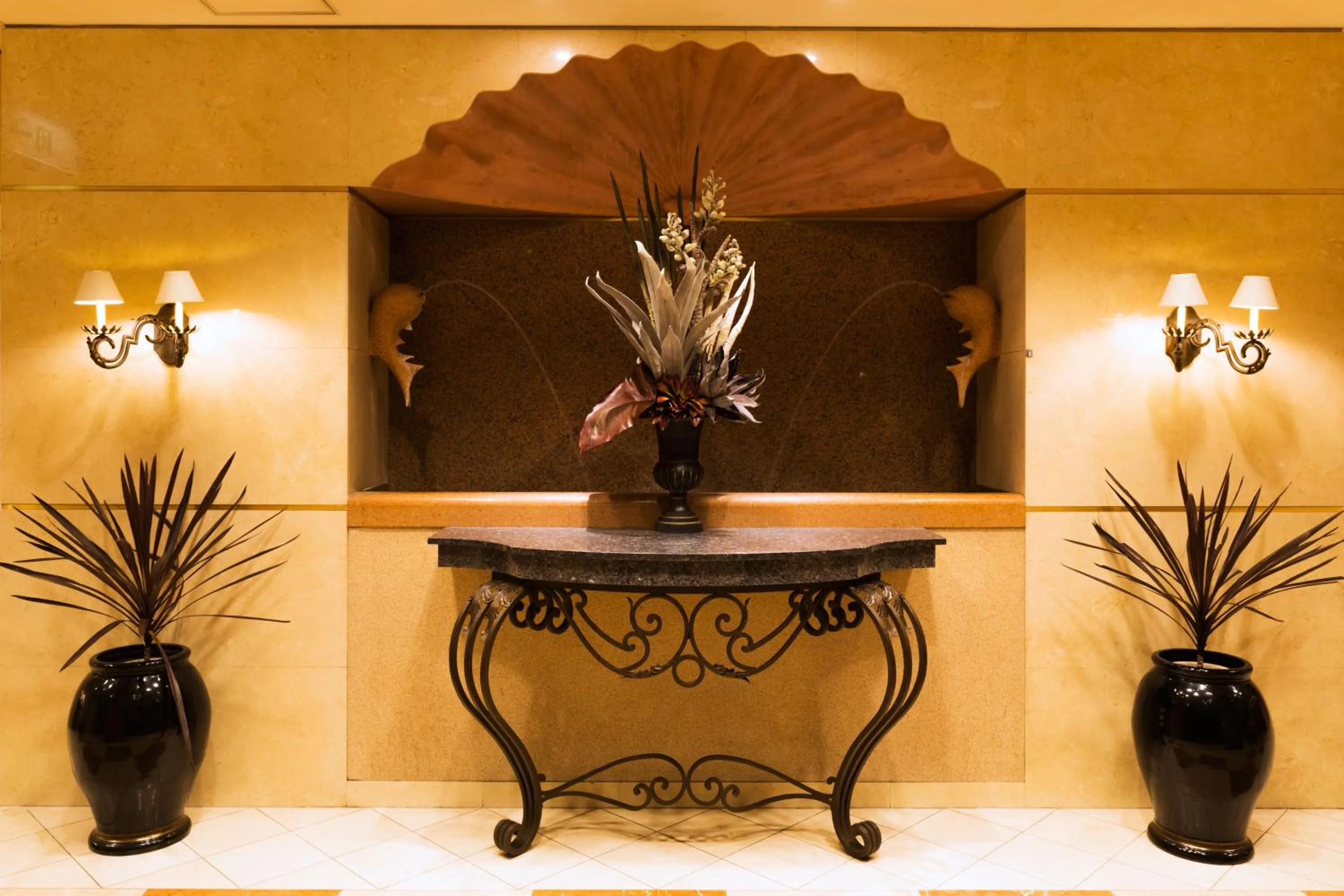 Decorative detail in Hotel Resol Sapporo Nakajima Koen