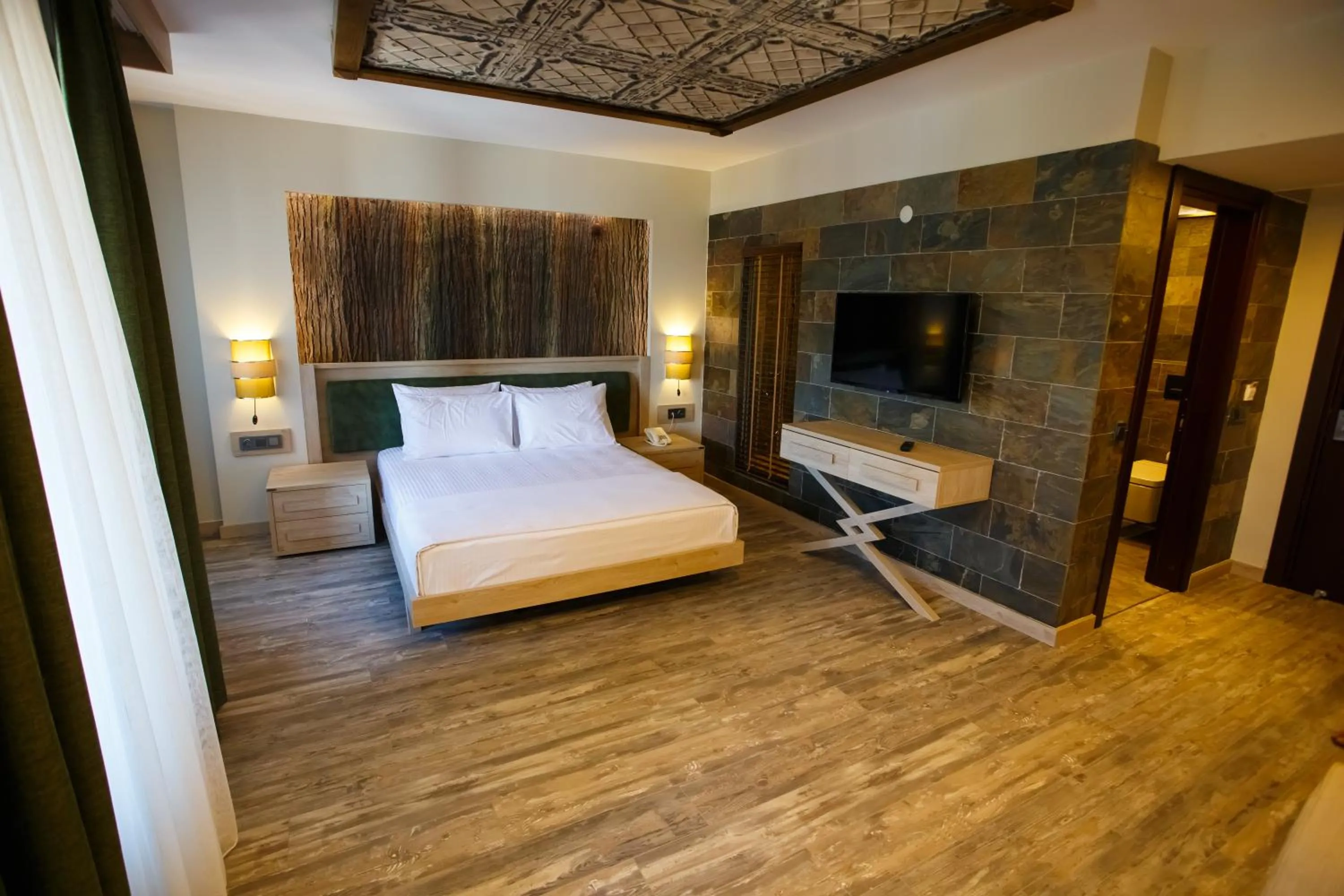 Bed in Gelibolu Taş Konak Hotel