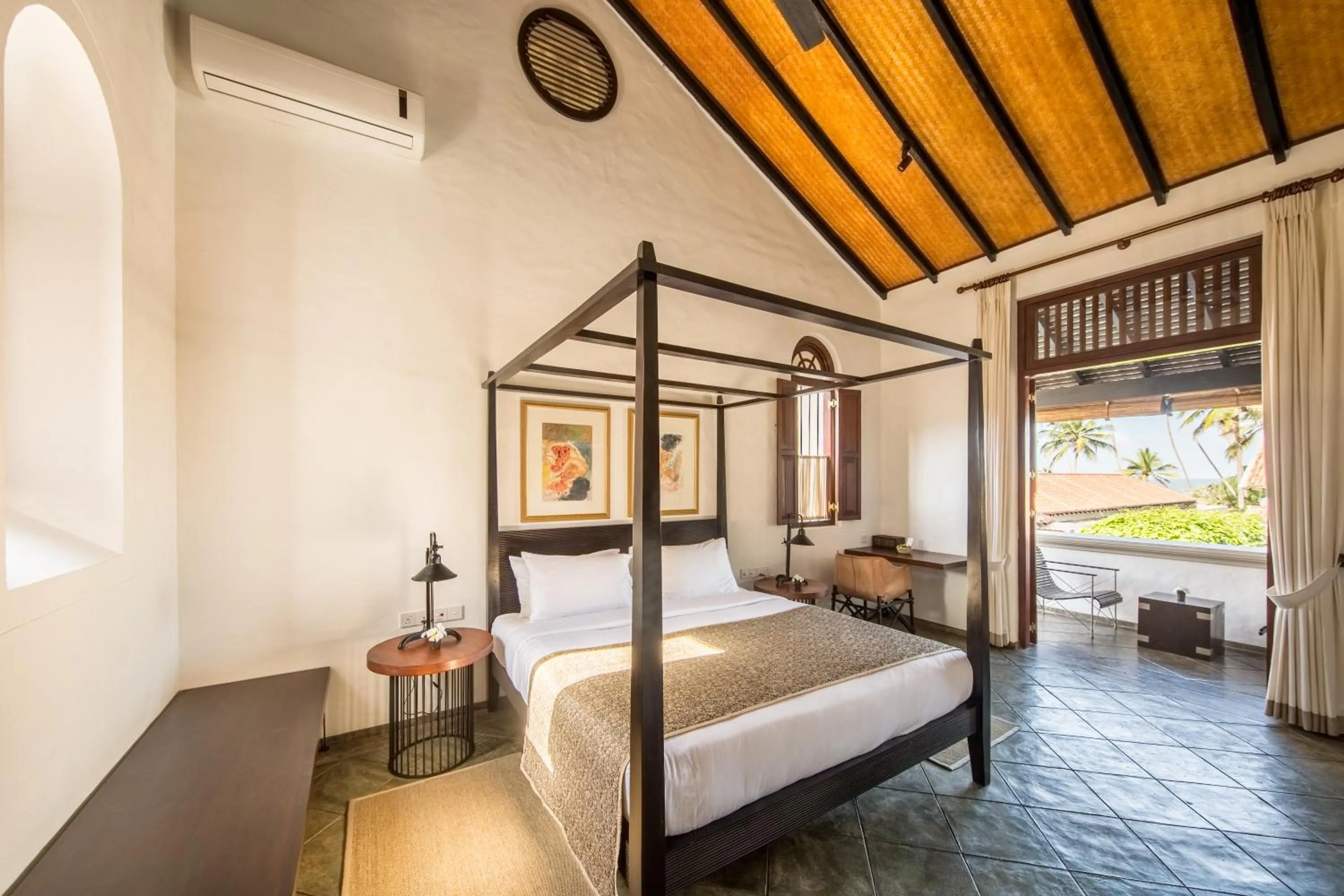 Bedroom, Bed in Taru Villas - The Muse - Bentota