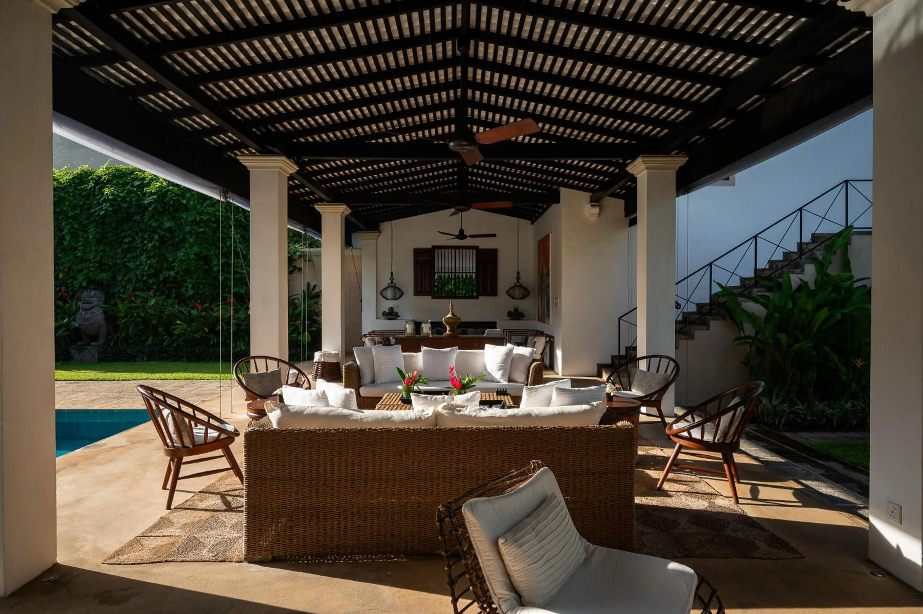 Patio in Nyne Hotels The Muse - Bentota