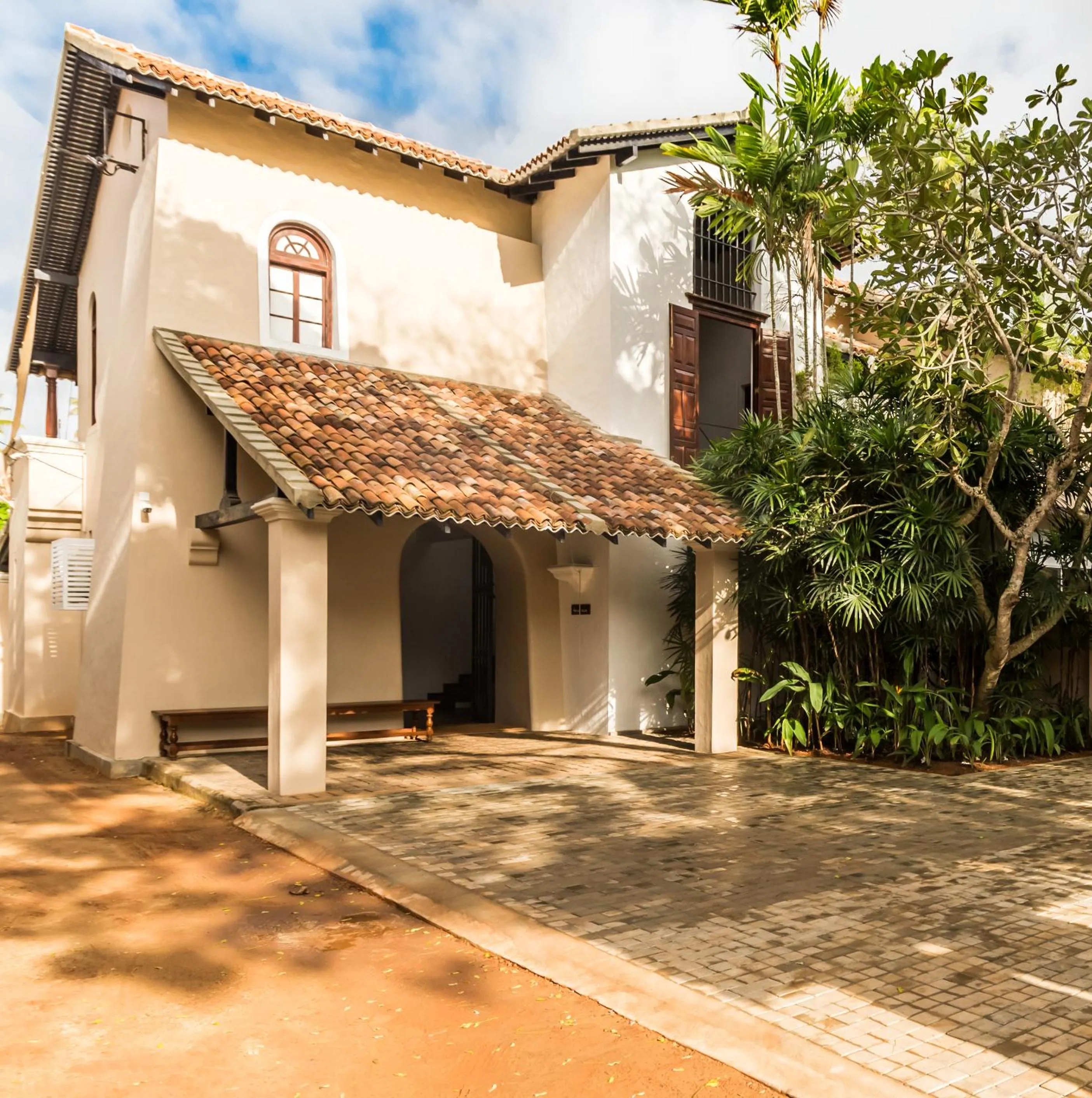 Facade/entrance in Taru Villas - The Muse - Bentota