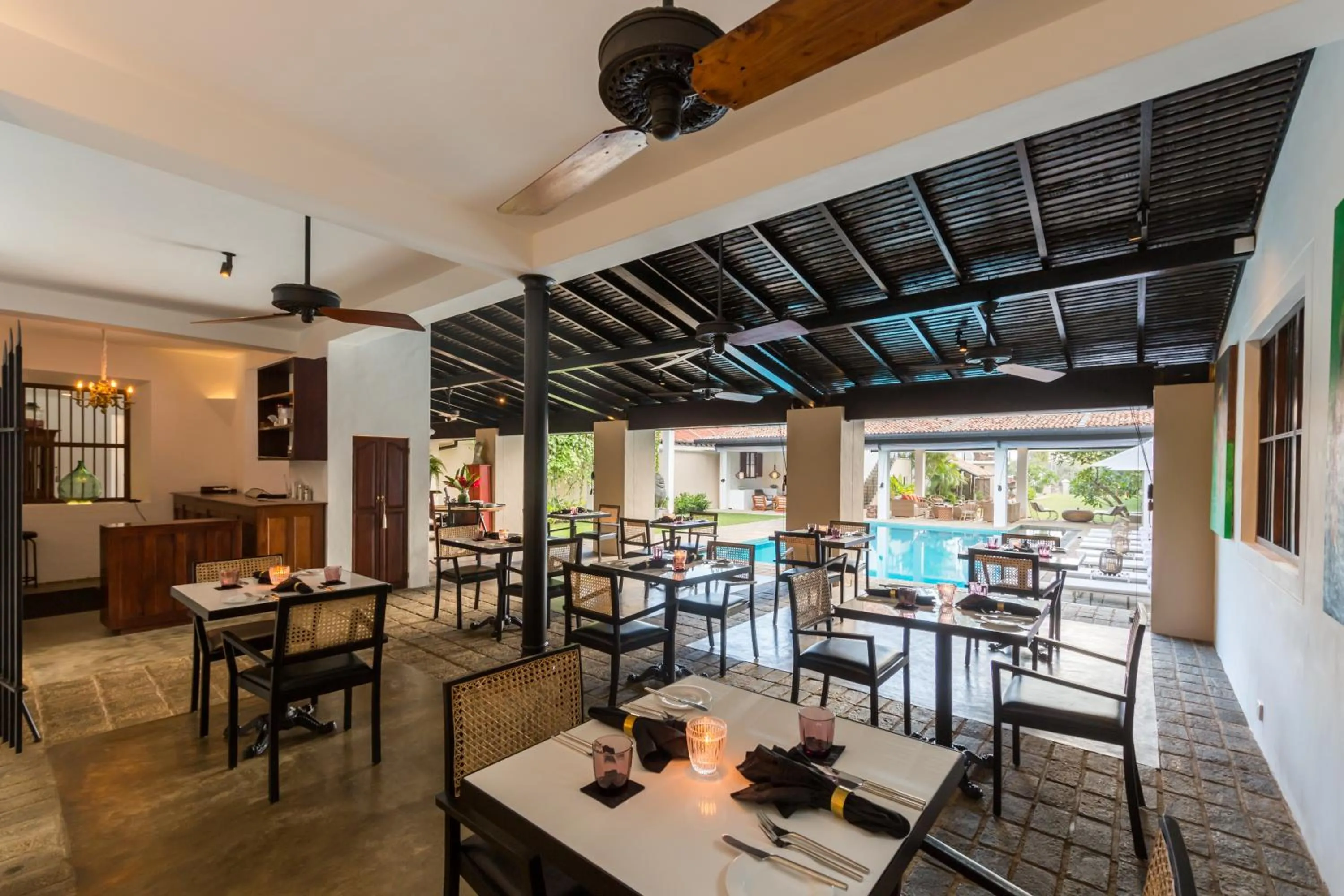 Restaurant/places to eat in Taru Villas - The Muse - Bentota