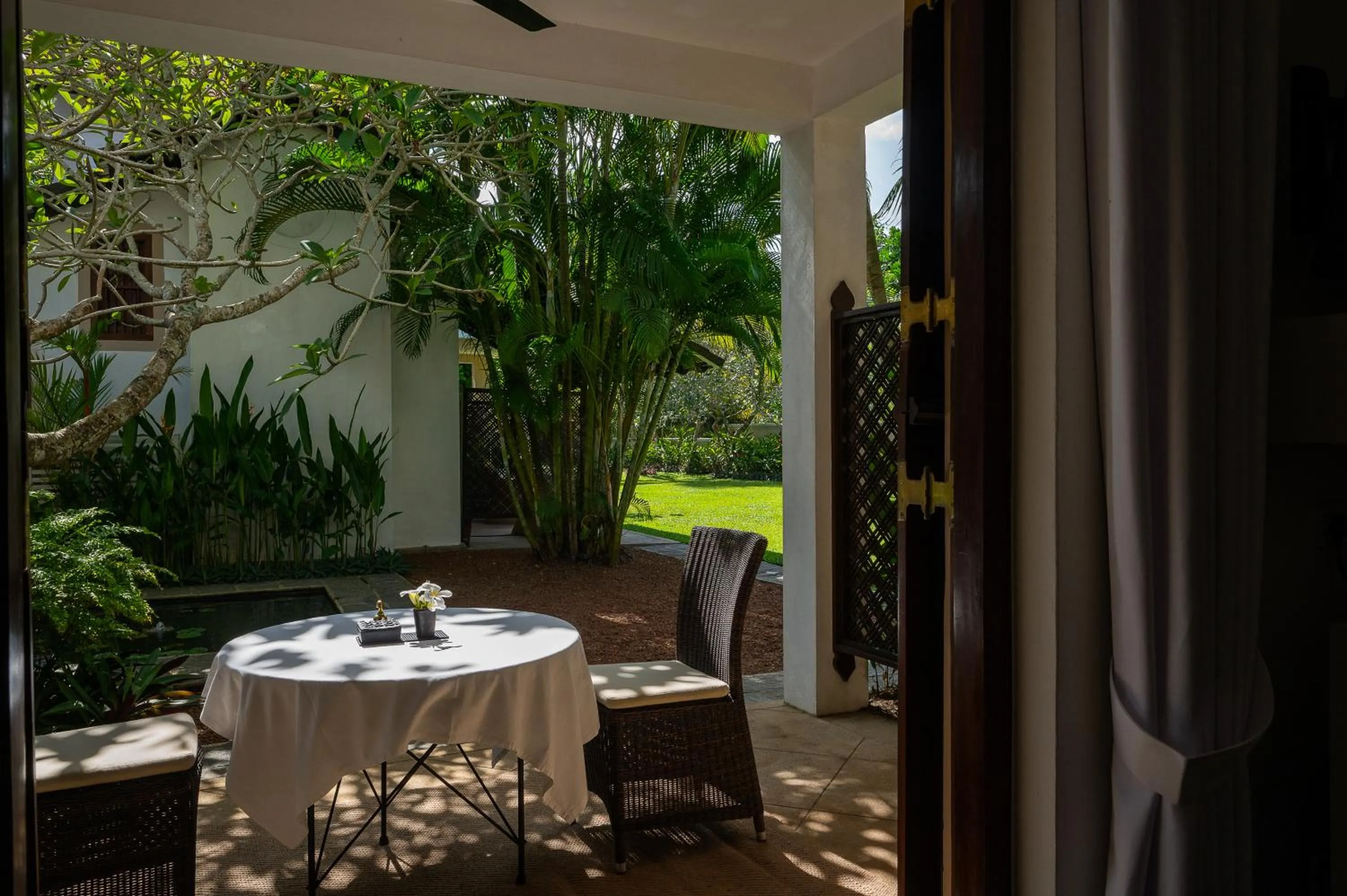 Patio in Nyne Hotels The Muse - Bentota