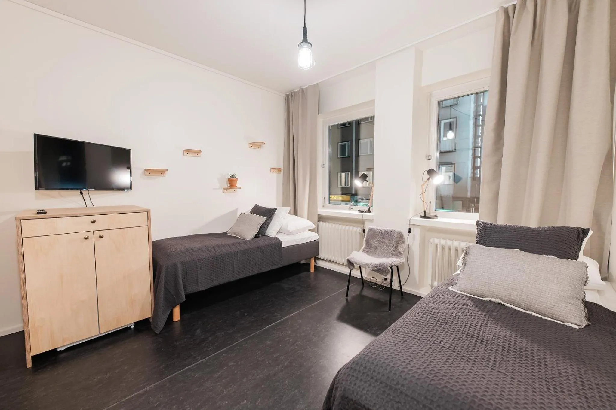 Bed in Forenom Hostel Jyväskylä