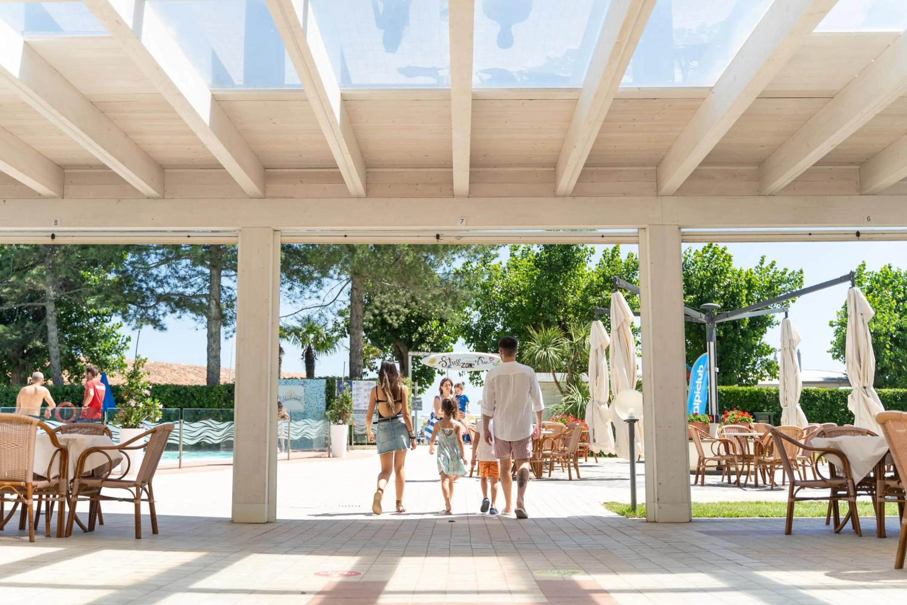 Swimming pool in Hermitage Hotel