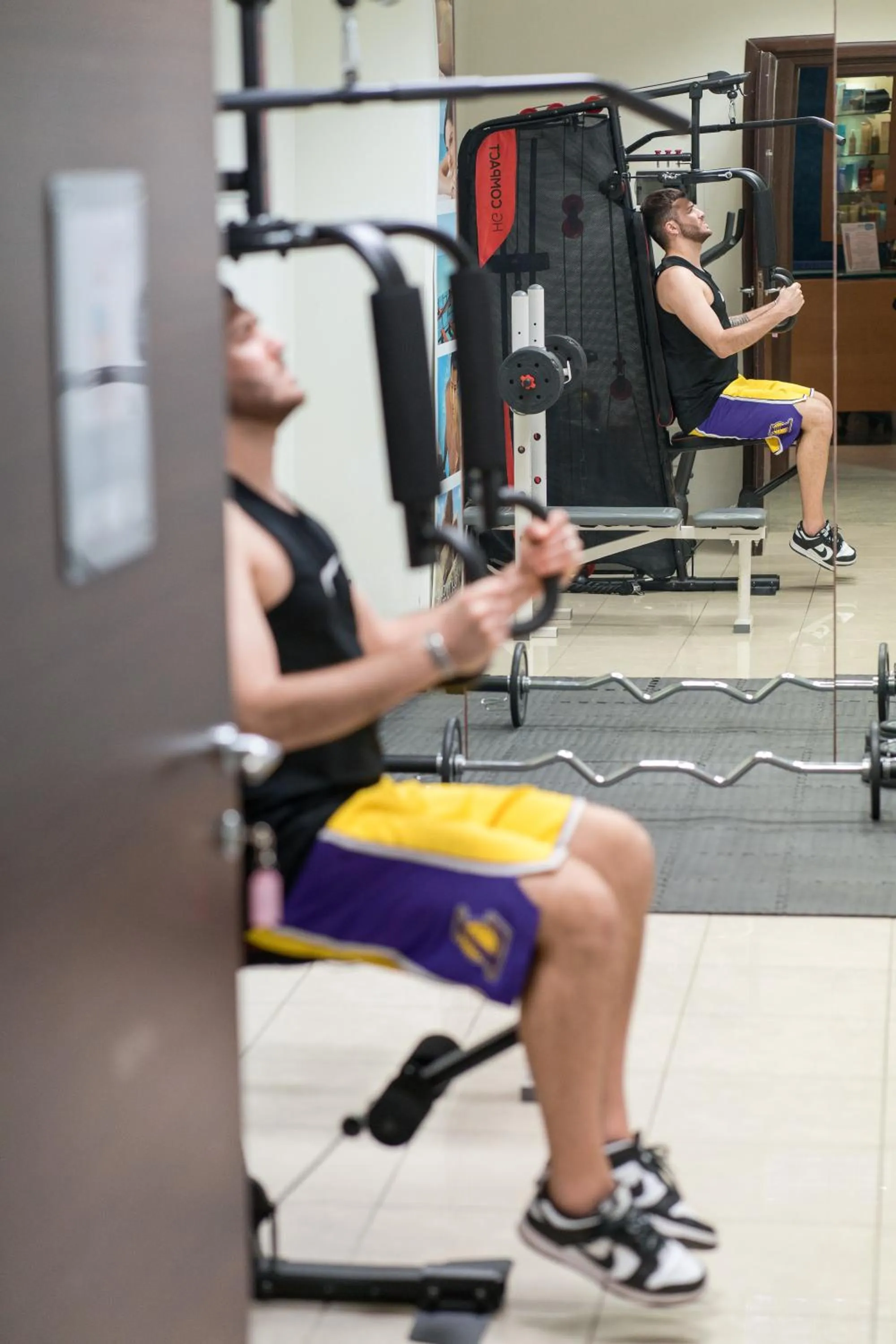 Fitness centre/facilities in Hermitage Hotel