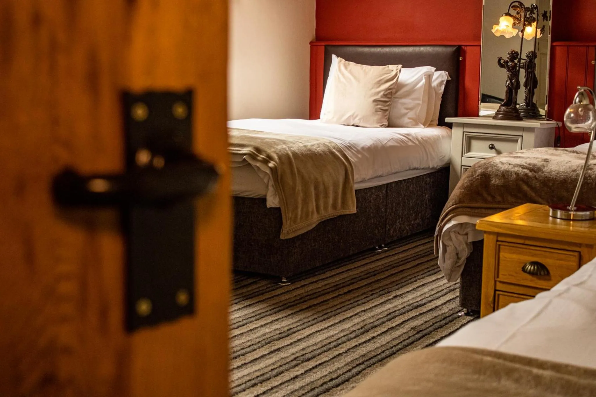 Bed in The Dolphin Hotel