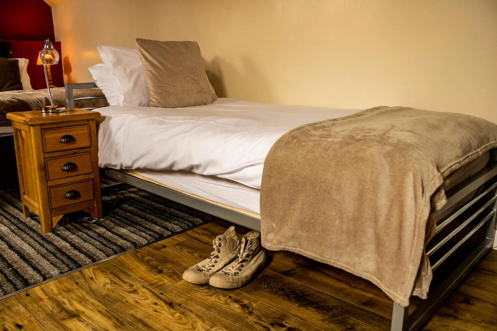 Bed in The Dolphin Hotel