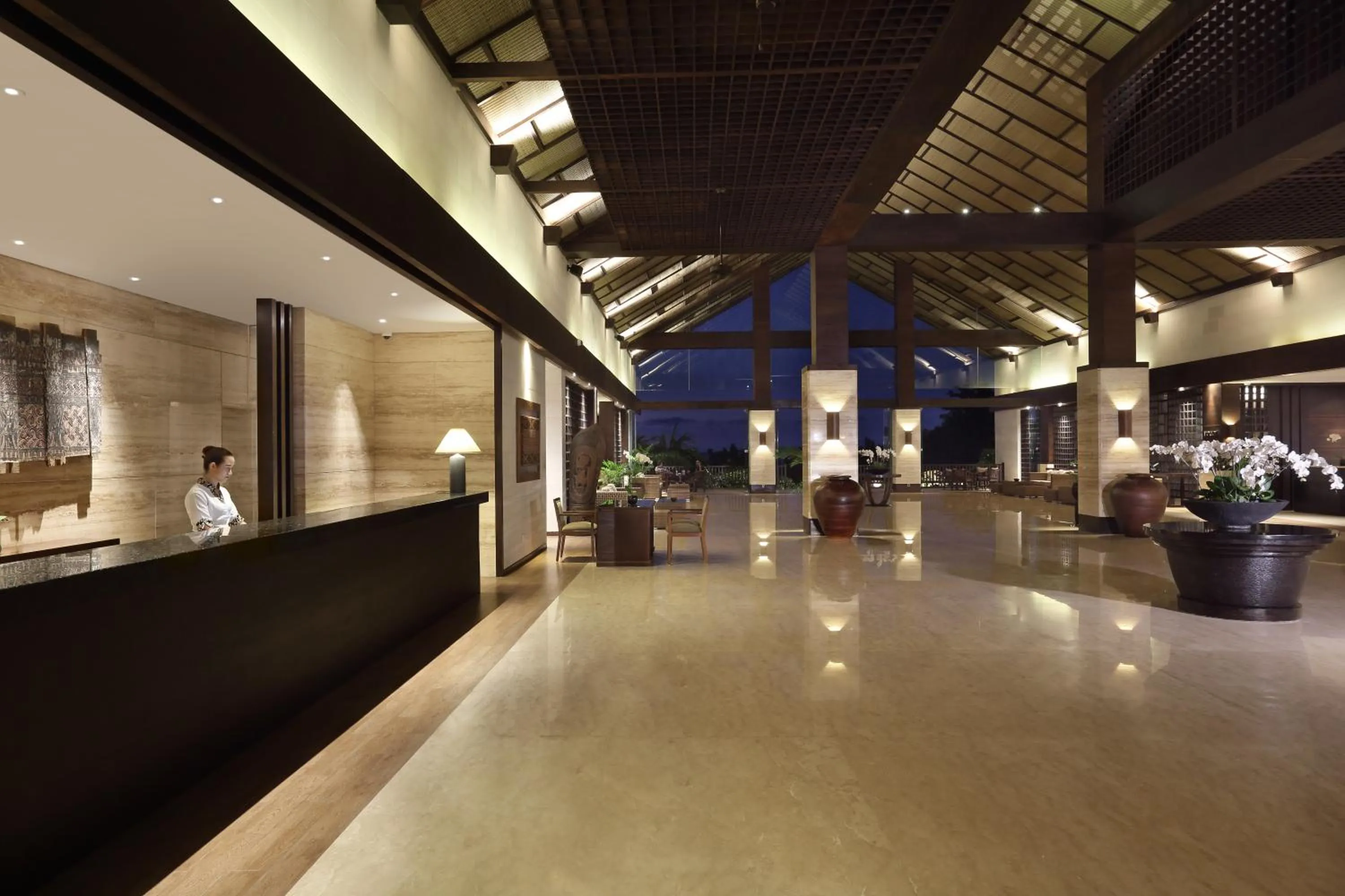 Lobby or reception in Grand Luley Manado