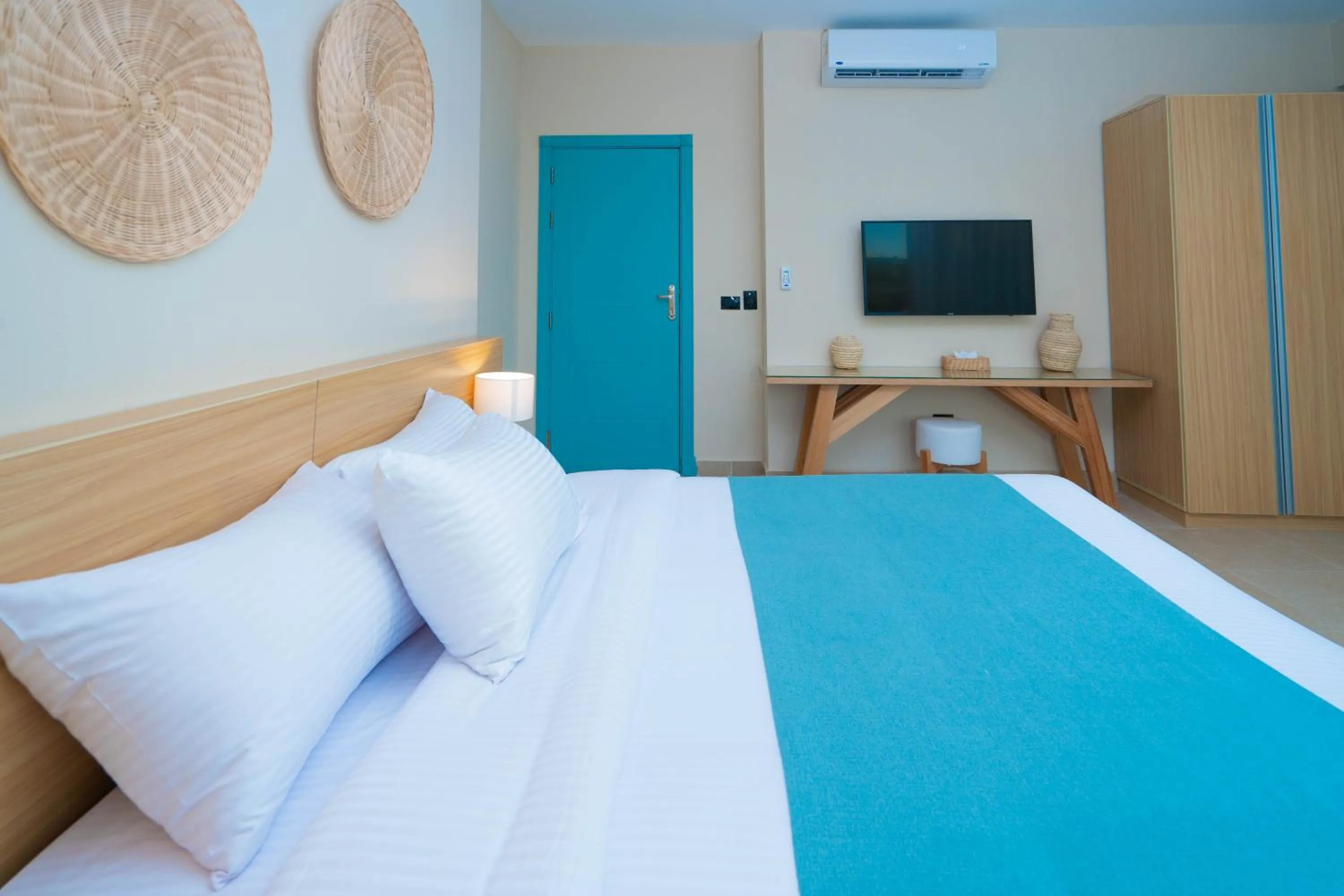 Bed in Redcon Suites