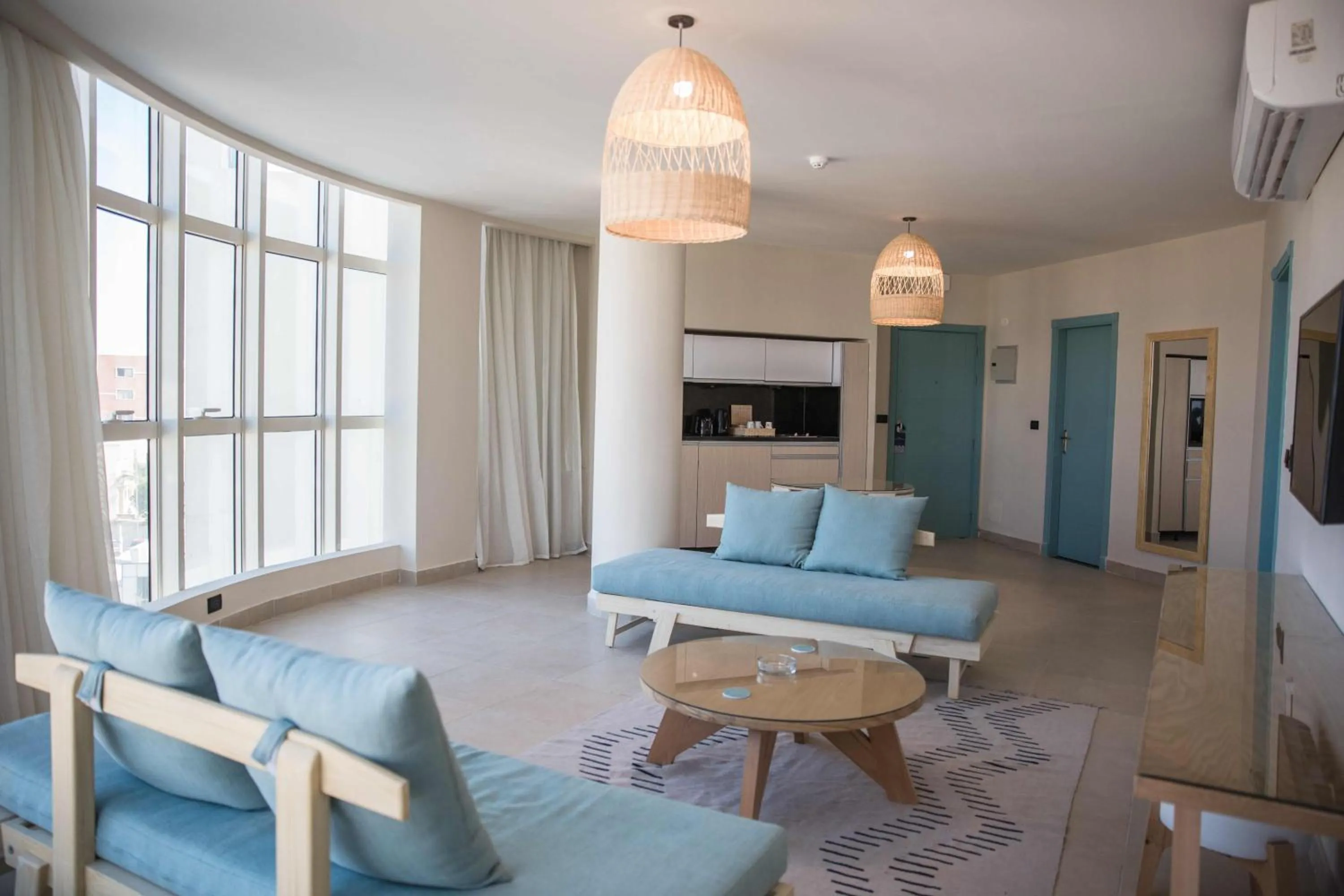 Living room in Redcon Suites