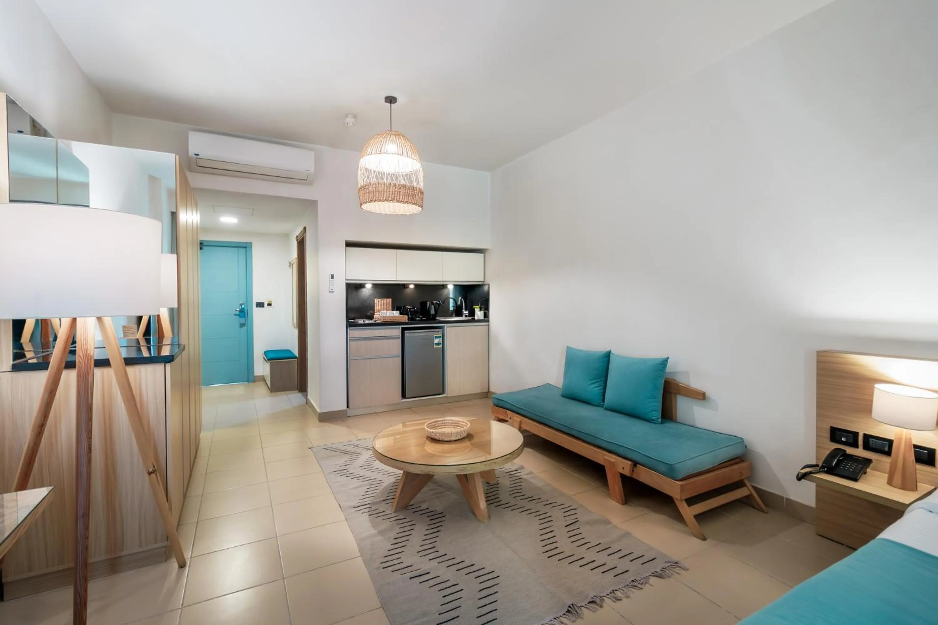 Living room in Redcon Suites