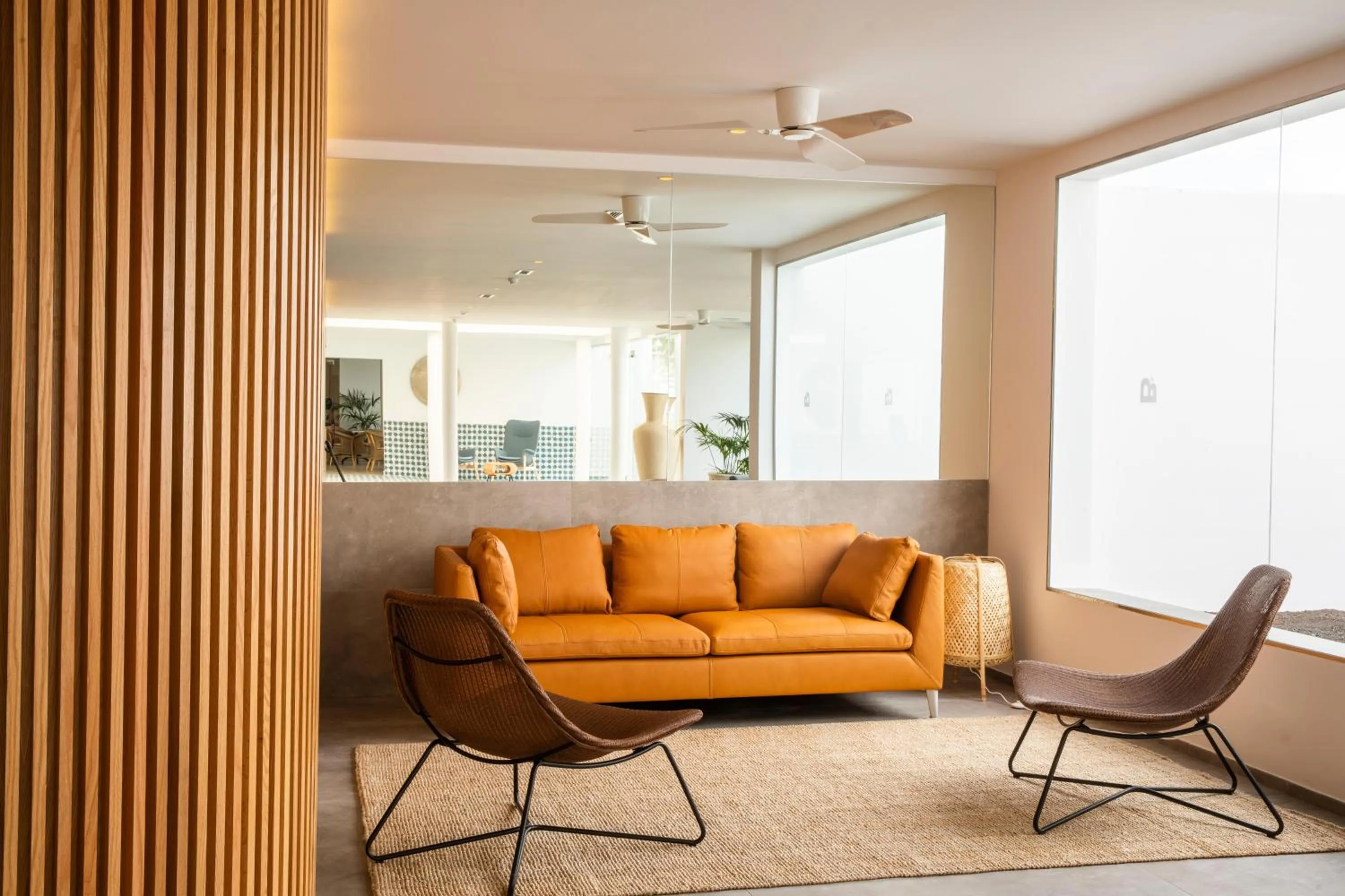 Lobby or reception in Oasis Lanz Beach Mate