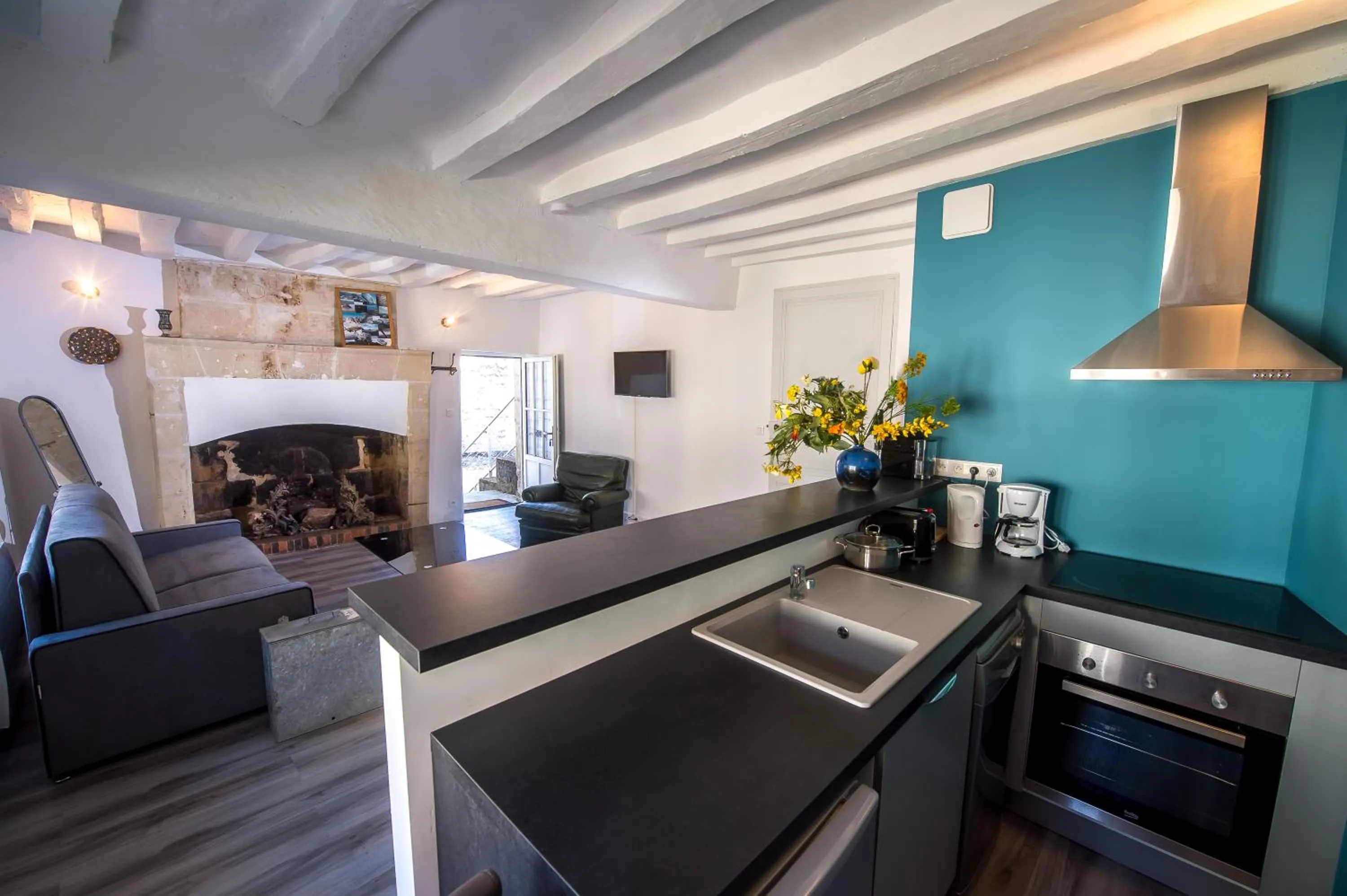 Kitchen or kitchenette in En Rou Libre