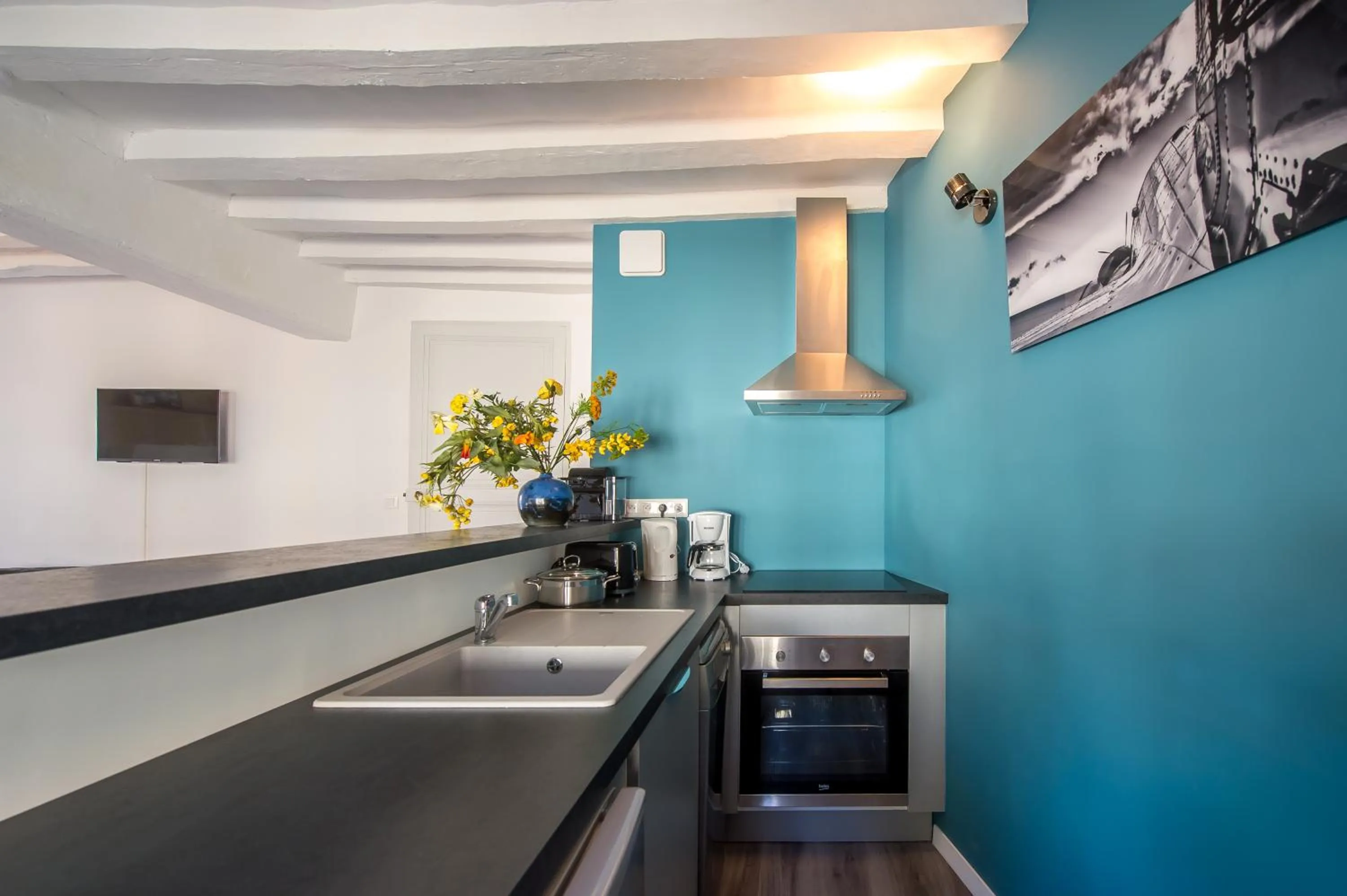 Kitchen or kitchenette in En Rou Libre