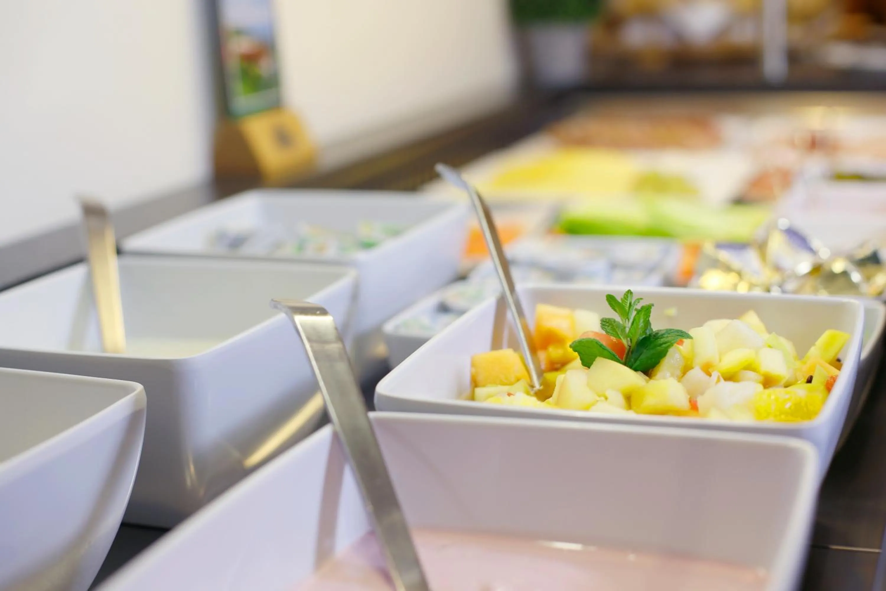 Buffet breakfast in Hotel Schaider