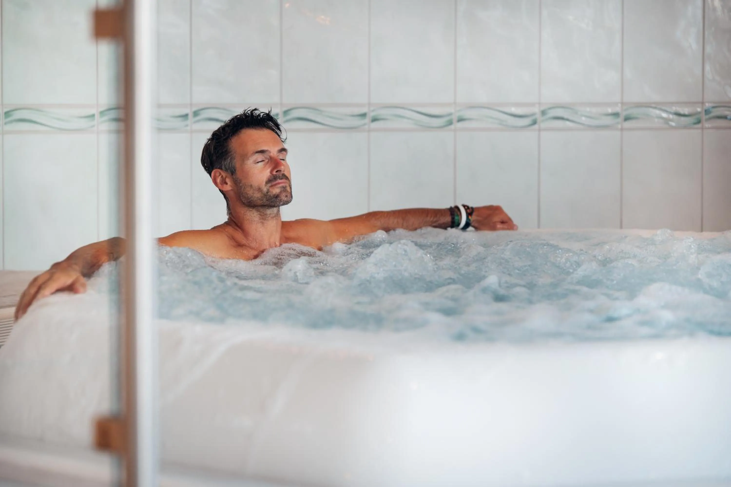 Hot Tub in Hotel Schaider