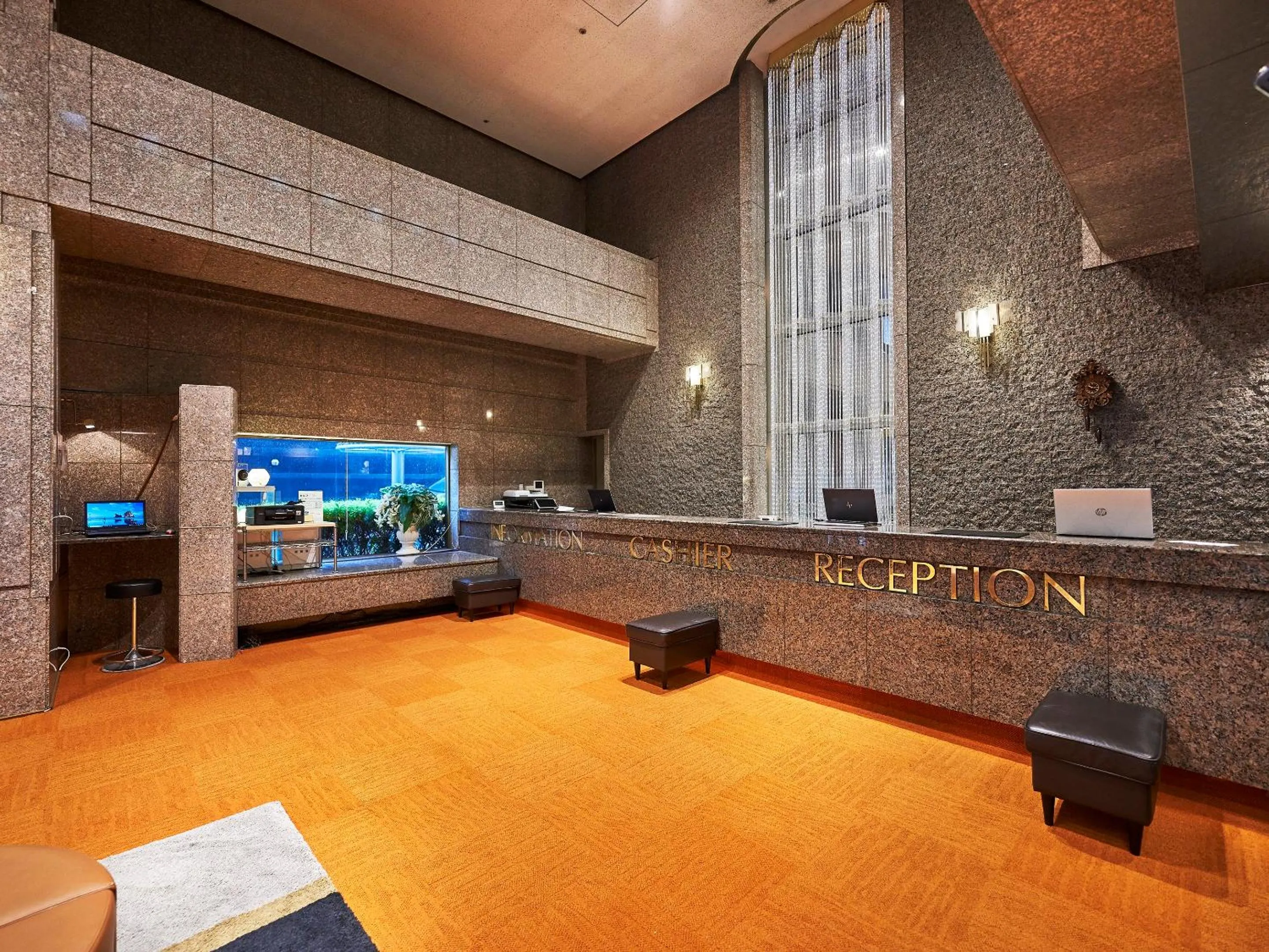 Lobby or reception in Kobe Sannomiya Union Hotel