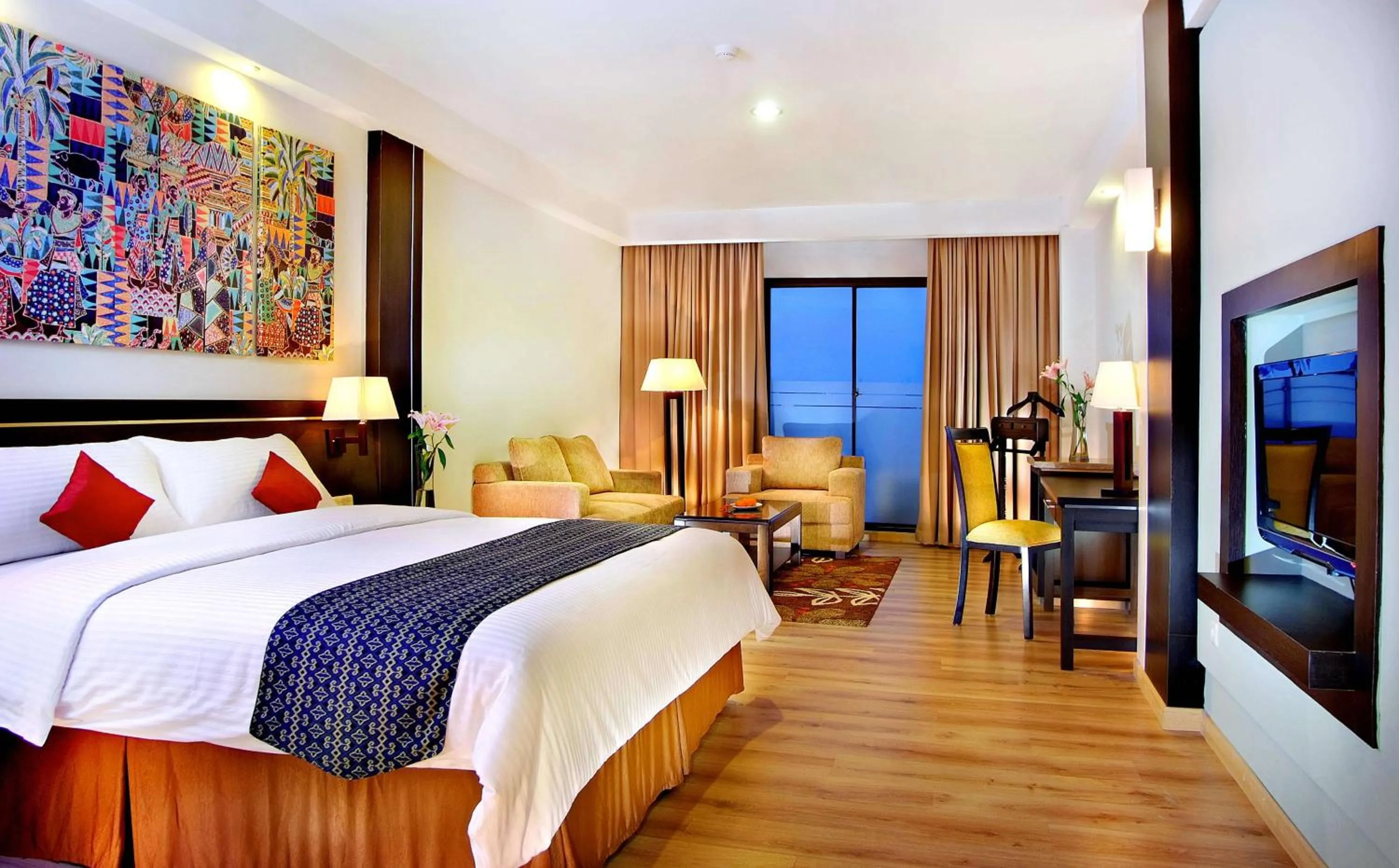 Bedroom, Bed in Aston Pontianak Hotel and Convention Center